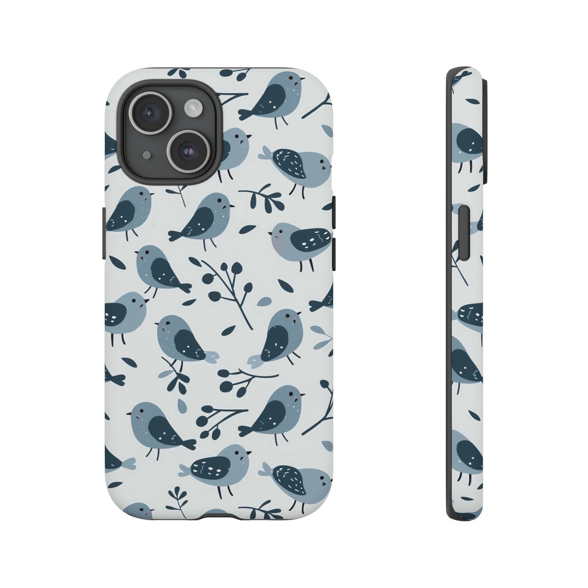 Birds Seamless Pattern Phone Case – Elegant and Timeless Avian Design 10