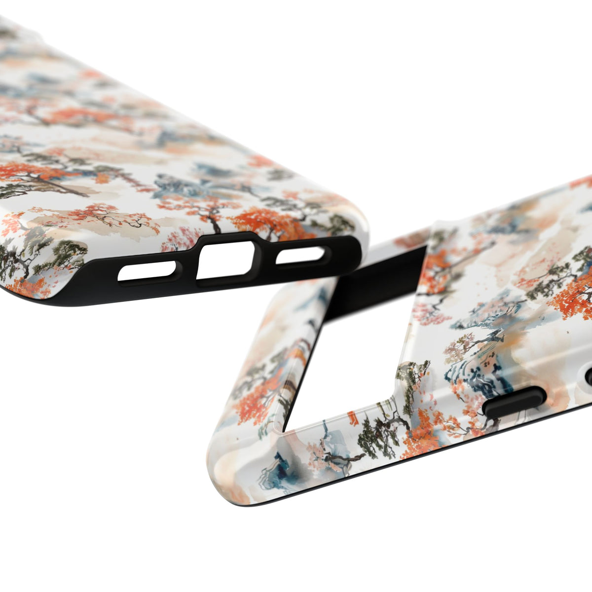 Japanese Pattern Phone Case – Elegant & Timeless Design for Your Phone 506