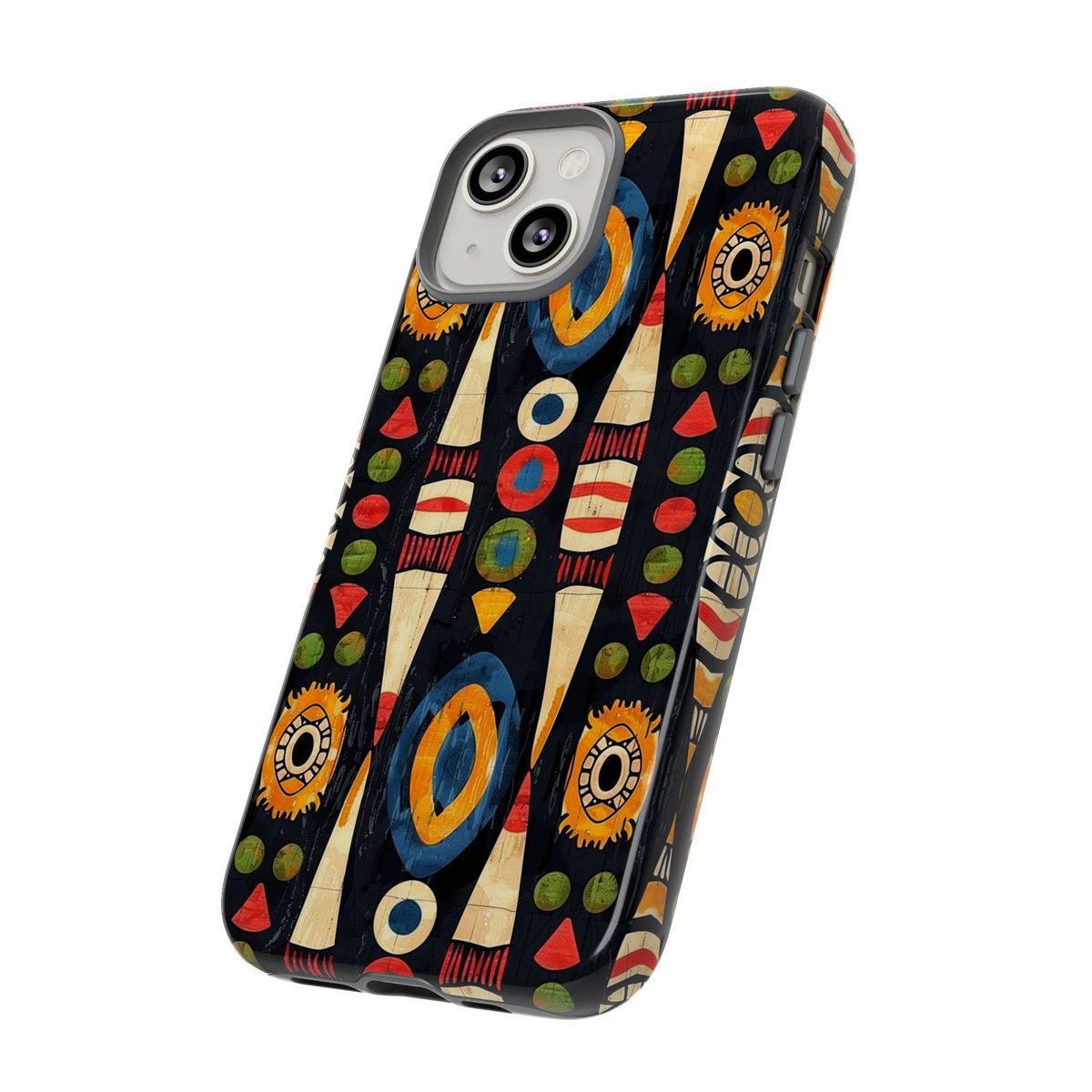 Stylish African Pattern Phone Case – Unique and Vibrant Protection 165