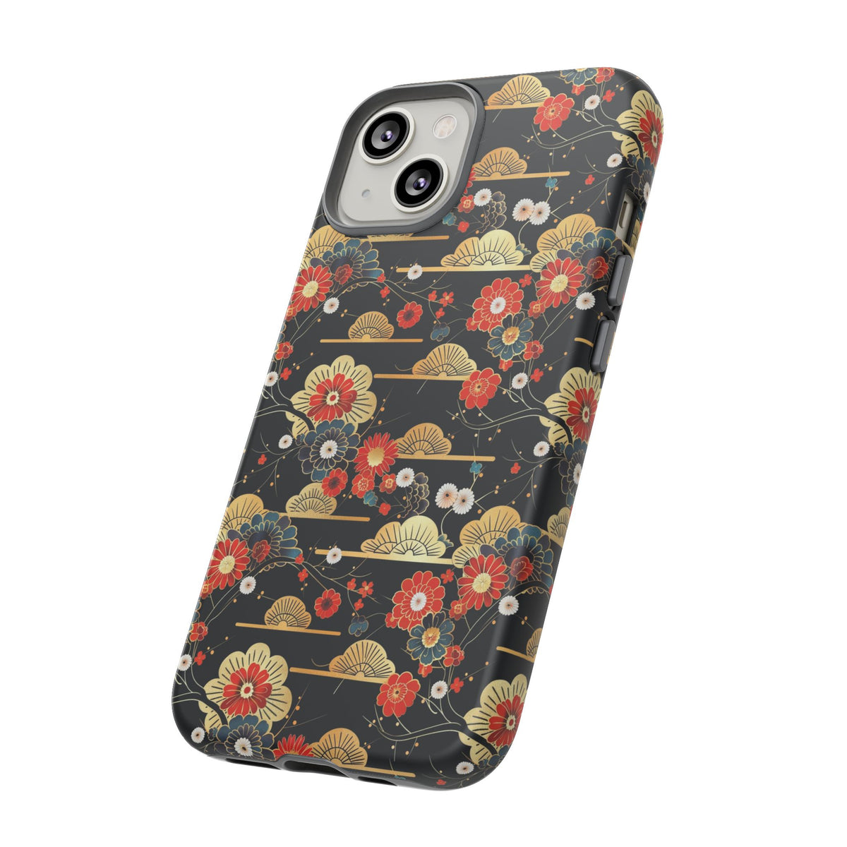 Japanese Pattern Phone Case – Elegant & Timeless Design for Your Phone 063