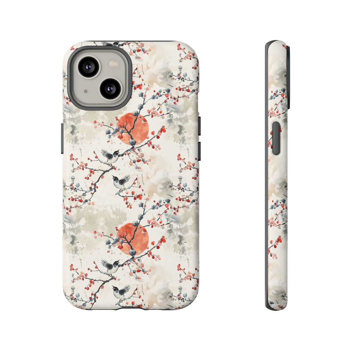 Japanese Pattern Phone Case – Elegant & Timeless Design for Your Phone 136