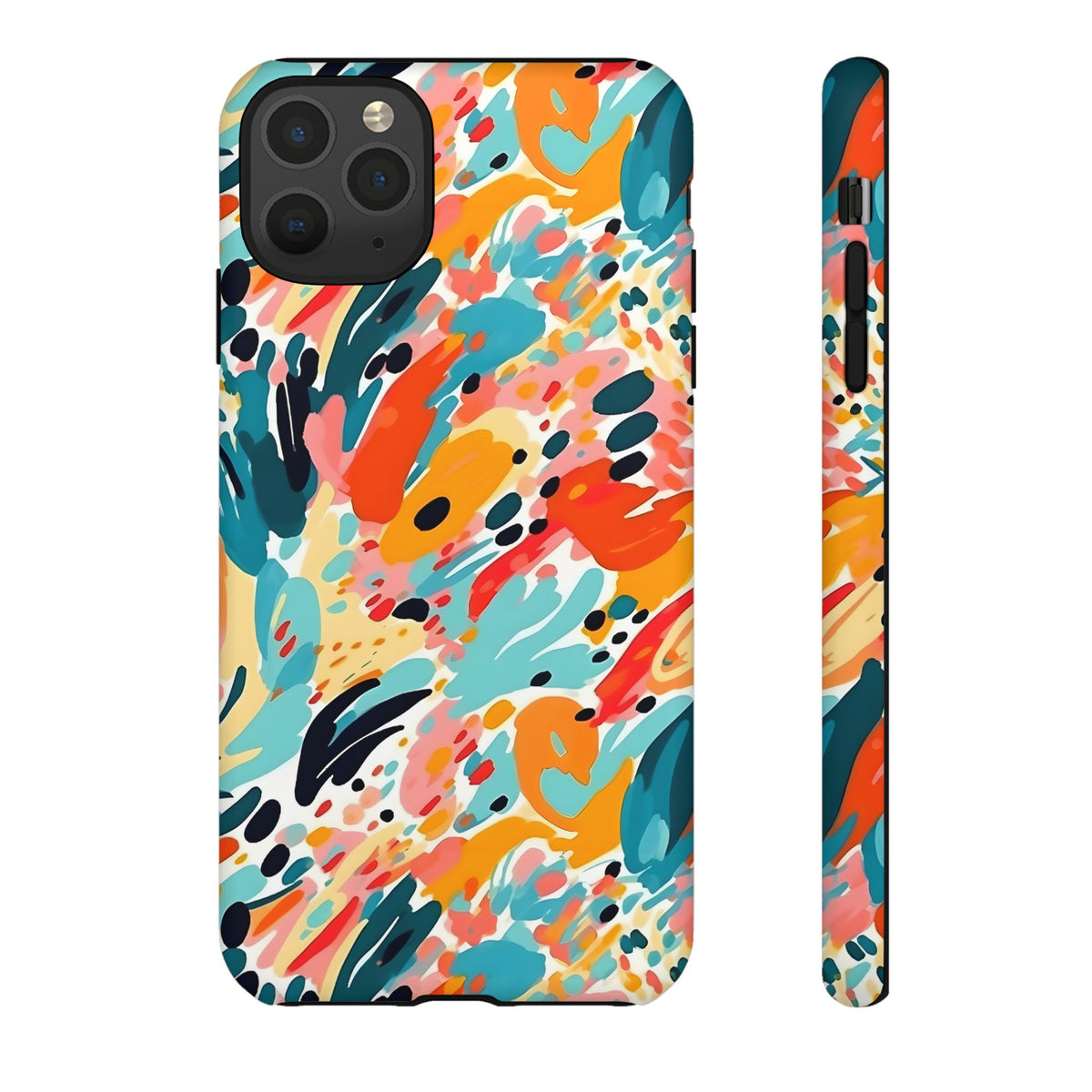 Abstract Painting Design Phone Case – Modern Art-Inspired Phone Cover 7