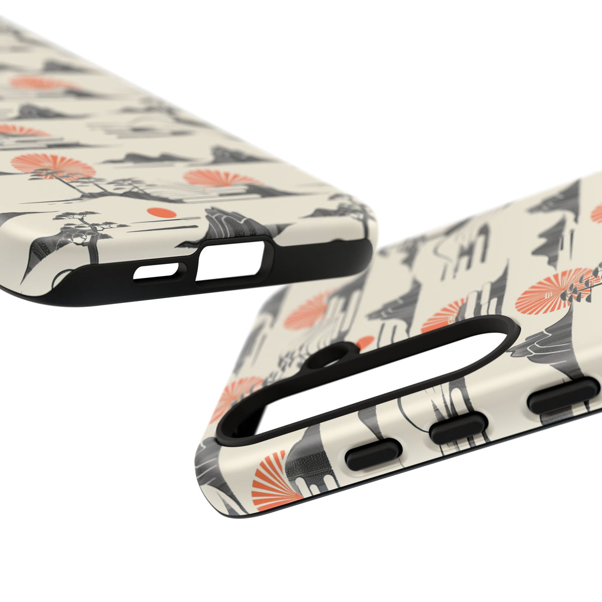 Japanese Pattern Phone Case – Elegant & Timeless Design for Your Phone 022