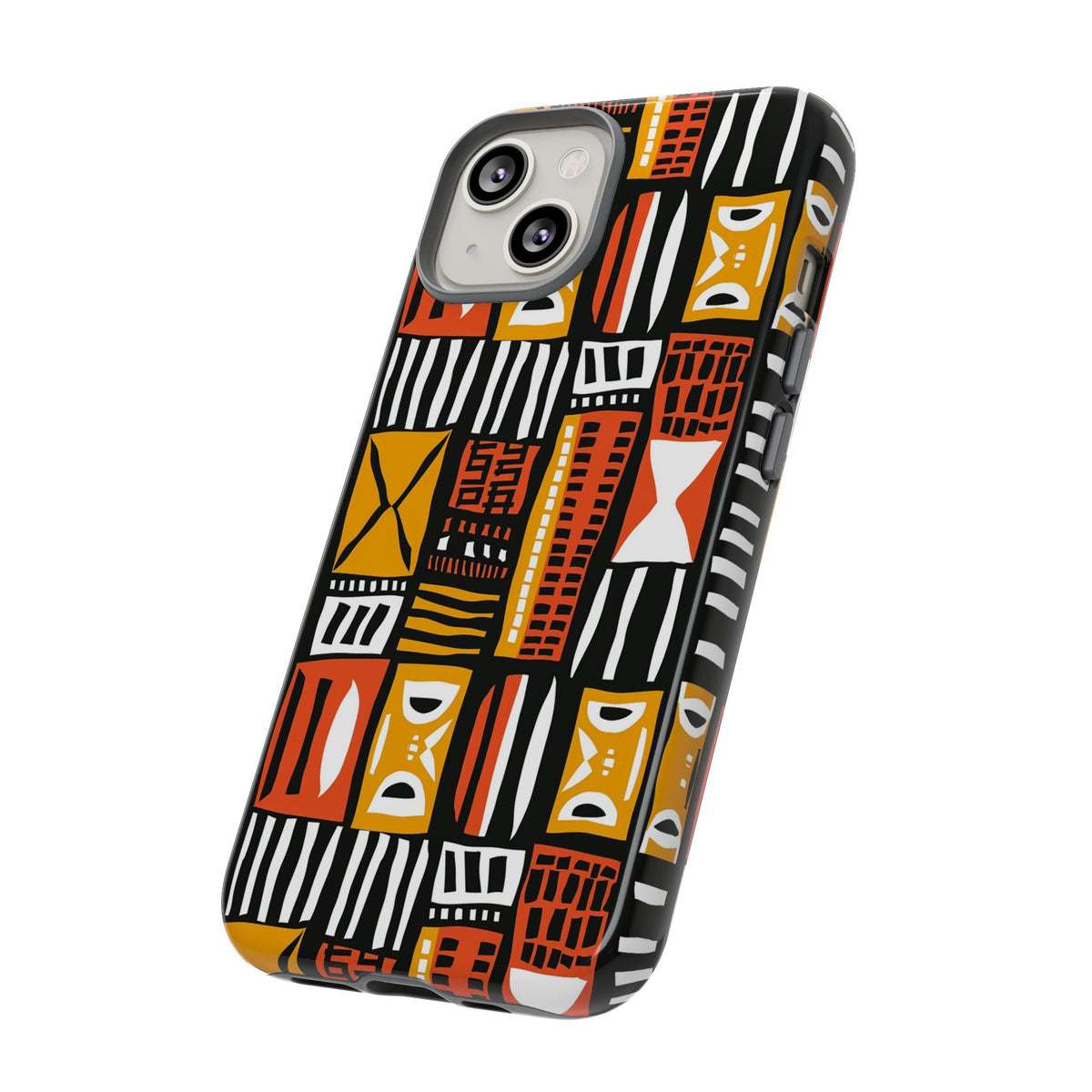 Stylish African Pattern Phone Case – Unique and Vibrant Protection 136