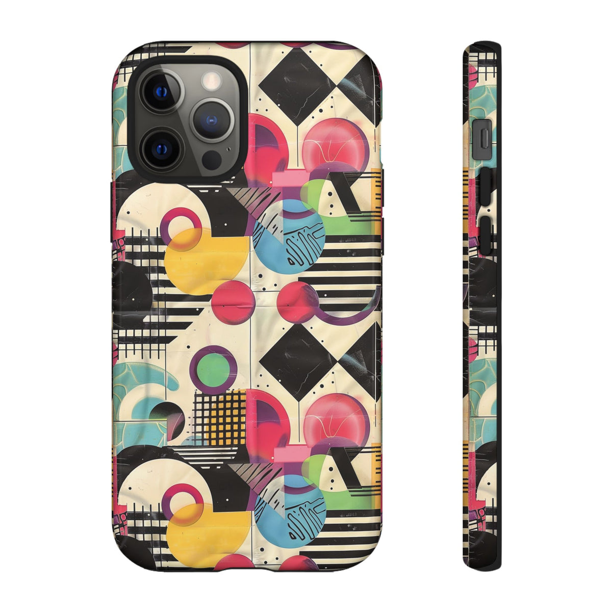 Retro 80s Seamless Phone Case – Vintage Style Meets Modern Protection 164