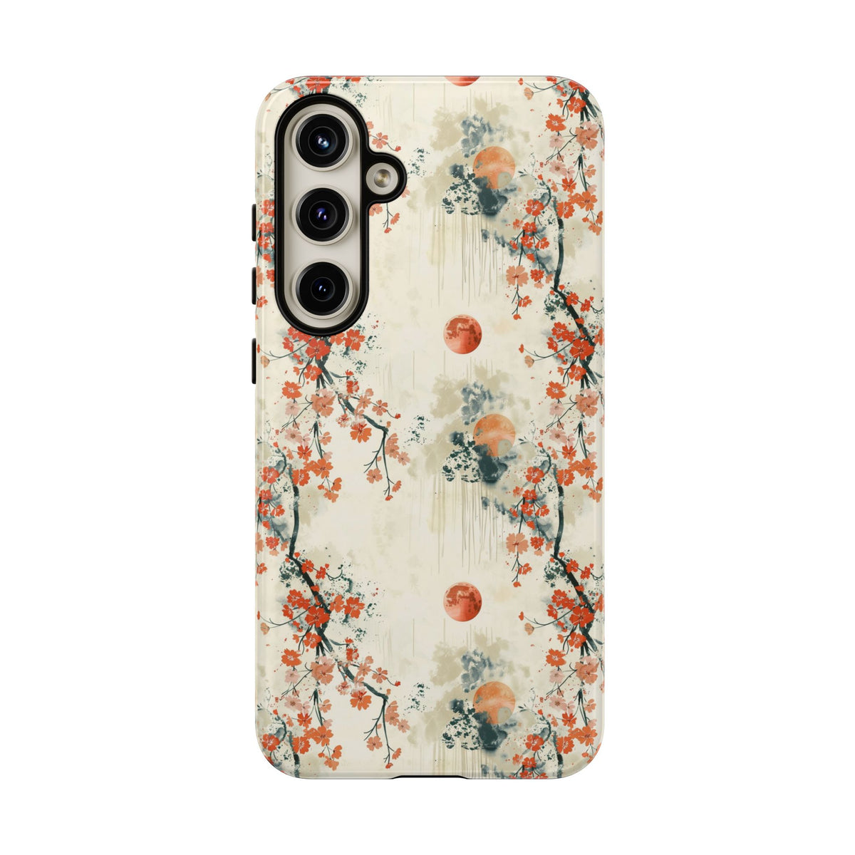 Japanese Pattern Phone Case – Elegant & Timeless Design for Your Phone 075