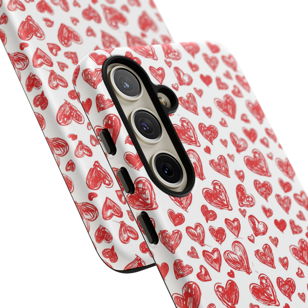 Heart Pattern Phone Case – Stylish & Loving Design for Your Device 814