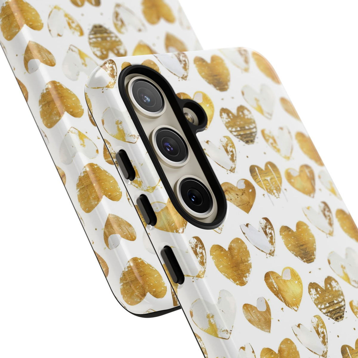 Heart Pattern Phone Case – Stylish & Loving Design for Your Device 369