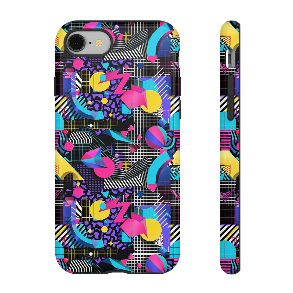 Retro 80s Seamless Phone Case – Vintage Style Meets Modern Protection 175