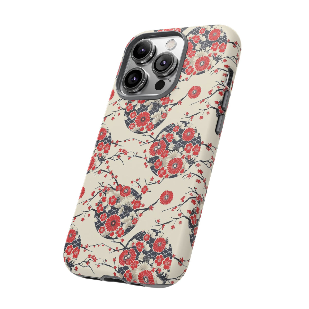 Japanese Pattern Phone Case – Elegant & Timeless Design for Your Phone 138