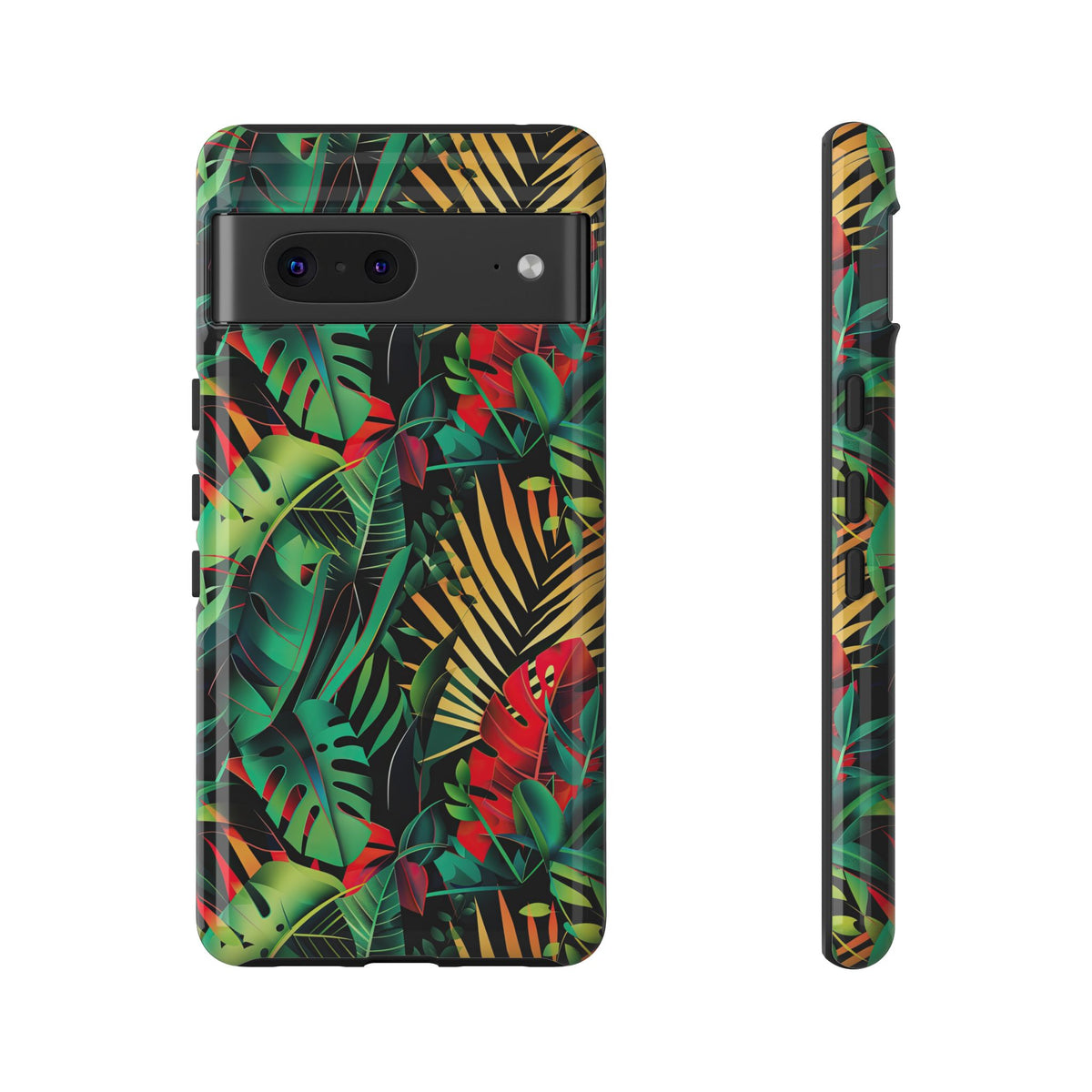 Jungle Collage Phone Case – Vibrant & Durable Nature-Inspired Protection