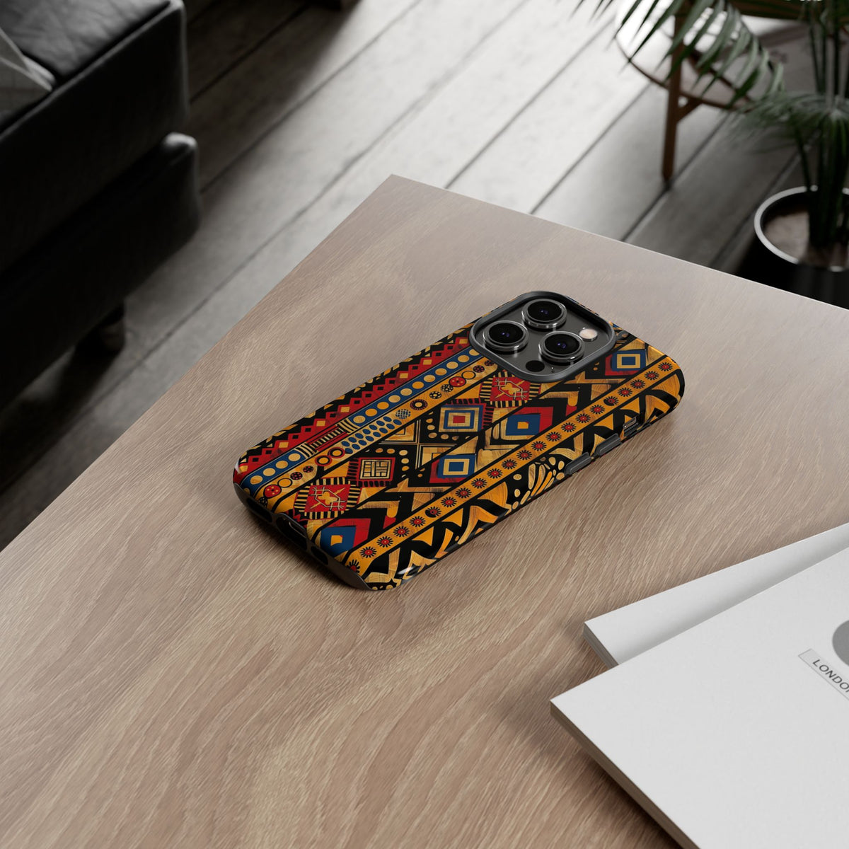 Stylish African Pattern Phone Case – Unique and Vibrant Protection 148