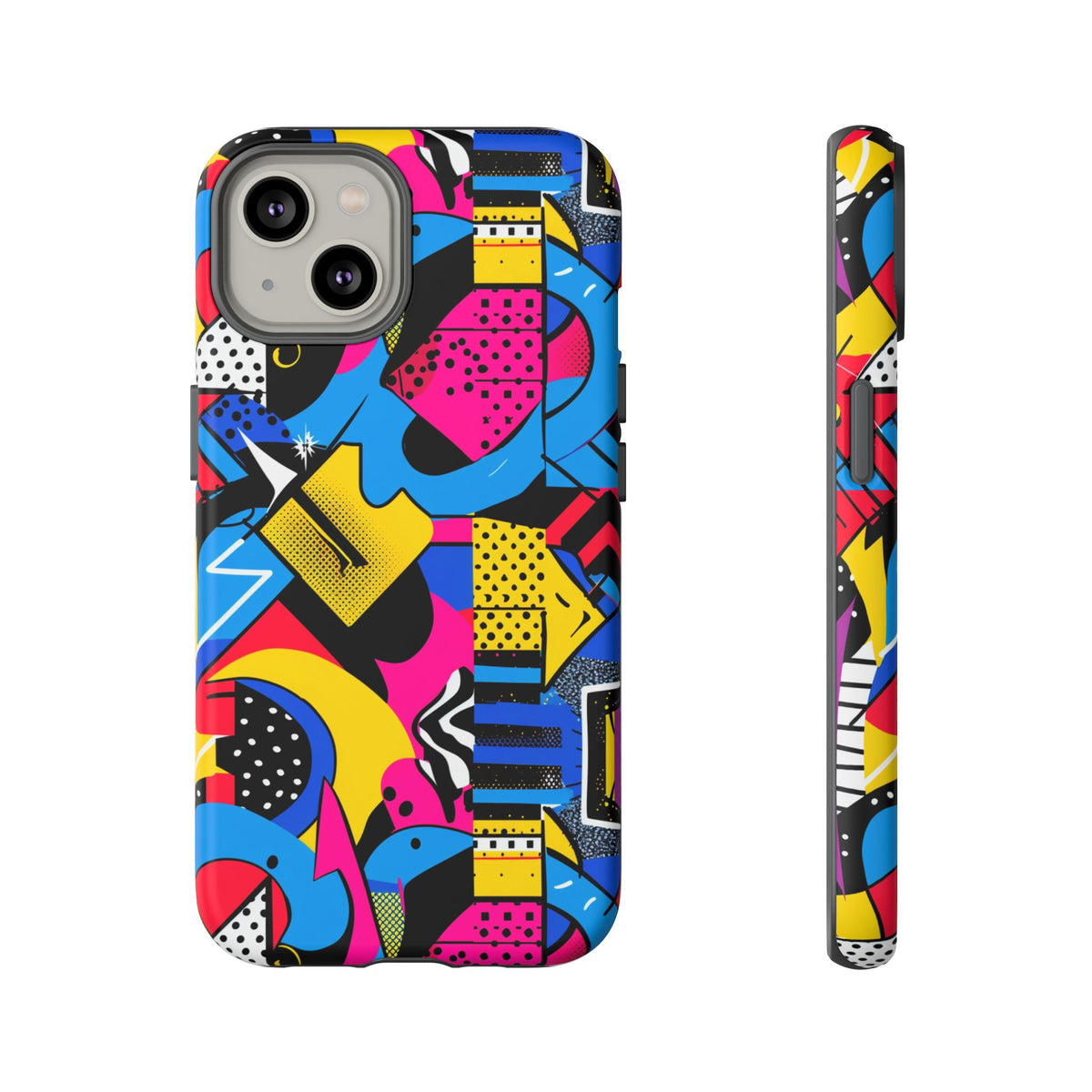 Retro 80s Seamless Phone Case – Vintage Style Meets Modern Protection