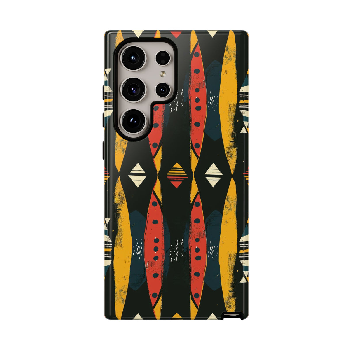 Stylish African Pattern Phone Case – Unique and Vibrant Protection 156