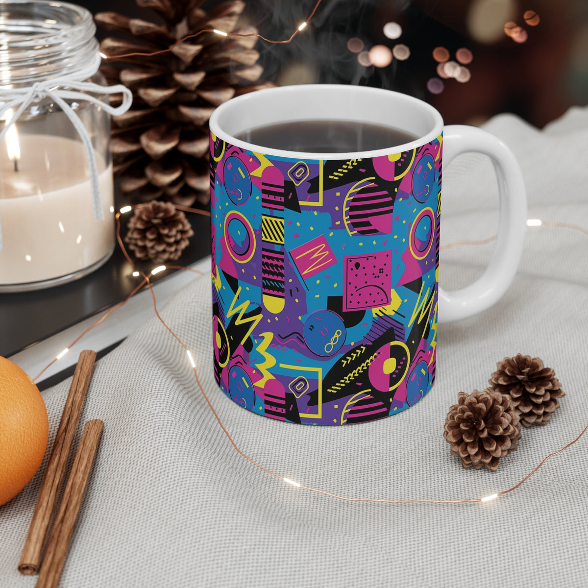 80s Retro Coffee Mug – Perfect for Nostalgia Lovers! 446