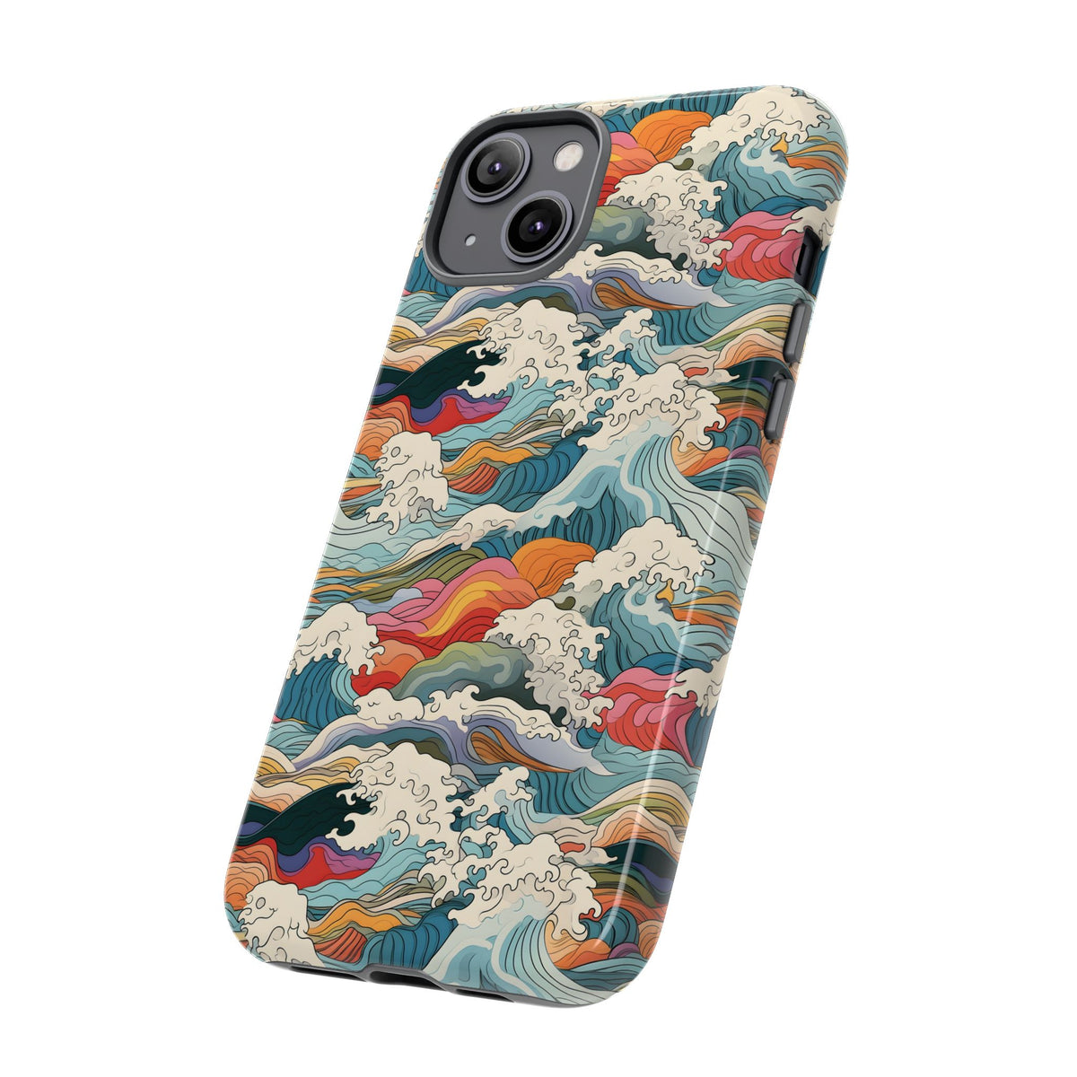 Japanese Waves Phone Case – Embrace Timeless Elegance with Classic Design 2