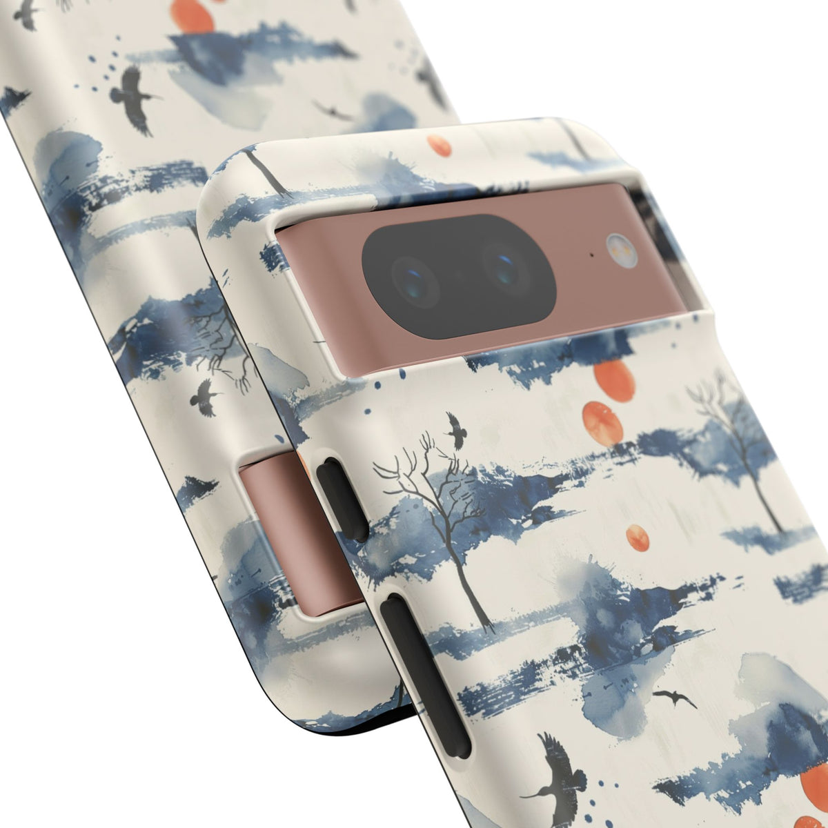 Japanese Pattern Phone Case – Elegant & Timeless Design for Your Phone 030