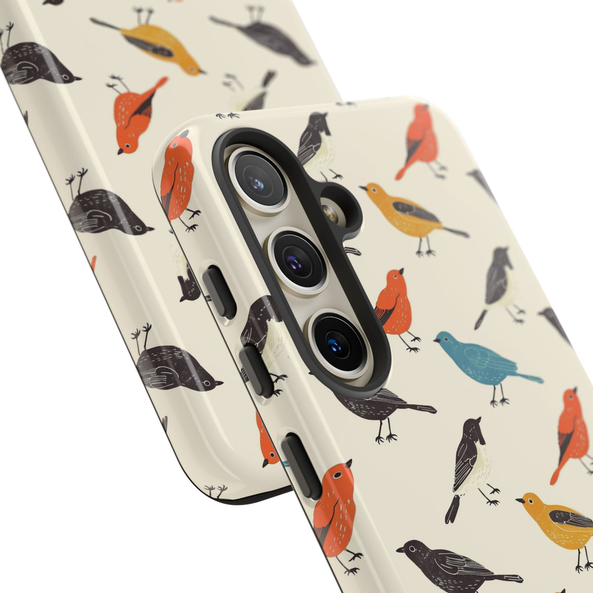 Birds Seamless Pattern Phone Case – Elegant and Timeless Avian Design 5