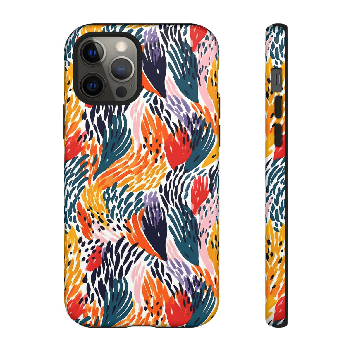 Abstract Painting Design Phone Case – Modern Art-Inspired Phone Cover