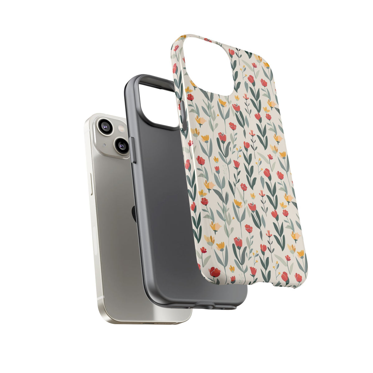 Spring Pattern Phone Case – Fresh & Vibrant Design for Your Phone 404