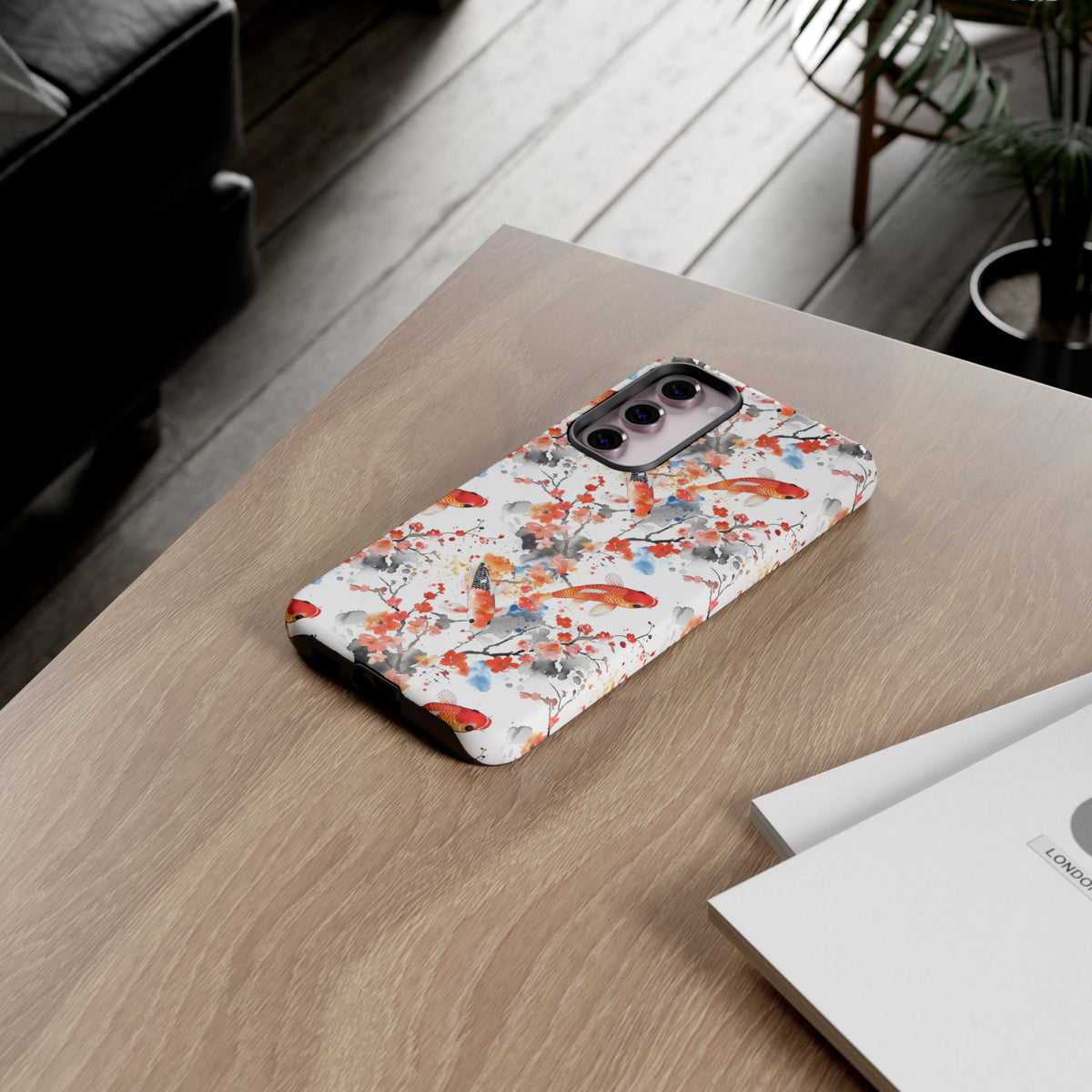 Japanese Pattern Phone Case – Elegant & Timeless Design for Your Phone 035