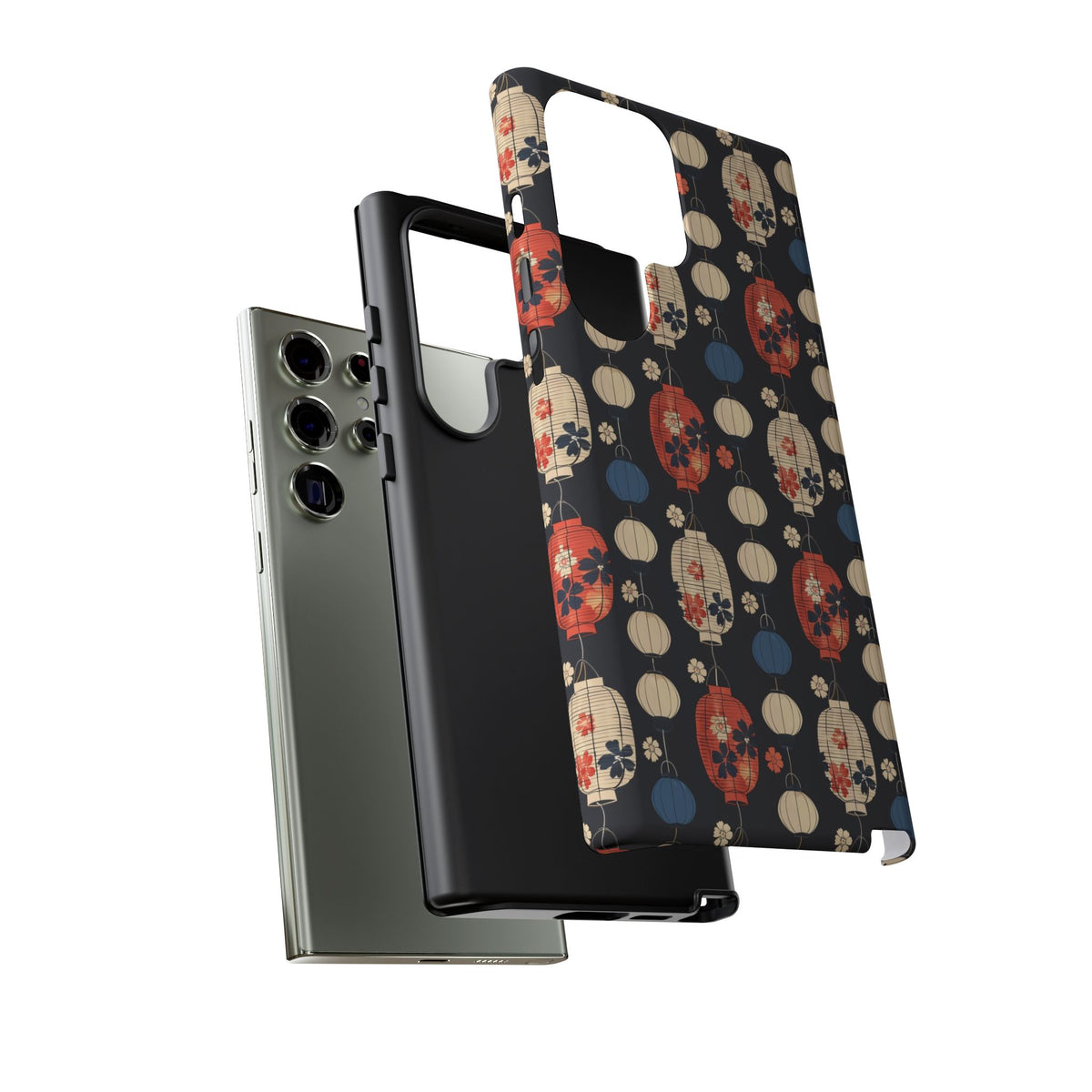 Japanese Pattern Phone Case – Elegant & Timeless Design for Your Phone 014