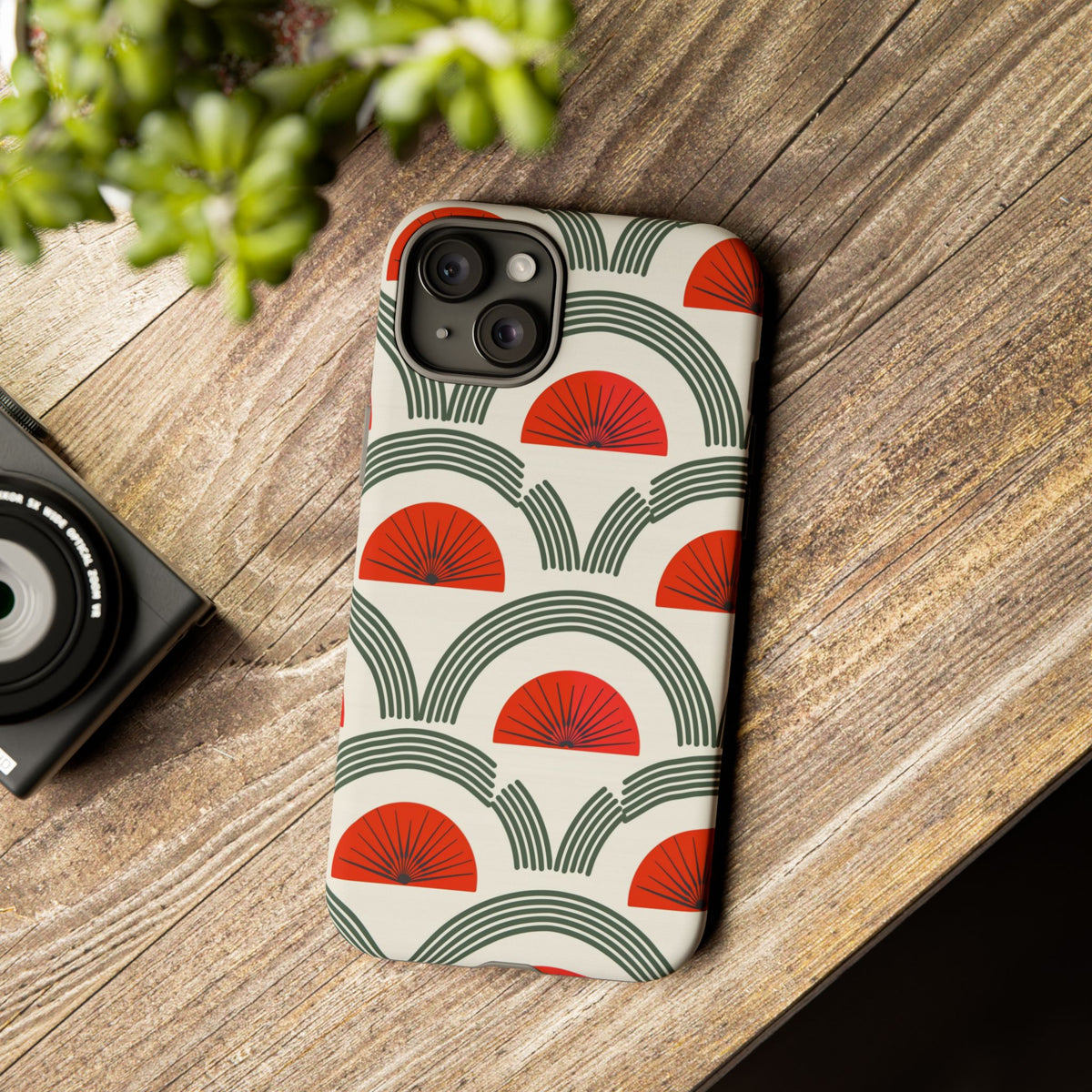 Japanese Pattern Phone Case – Elegant & Timeless Design for Your Phone 005