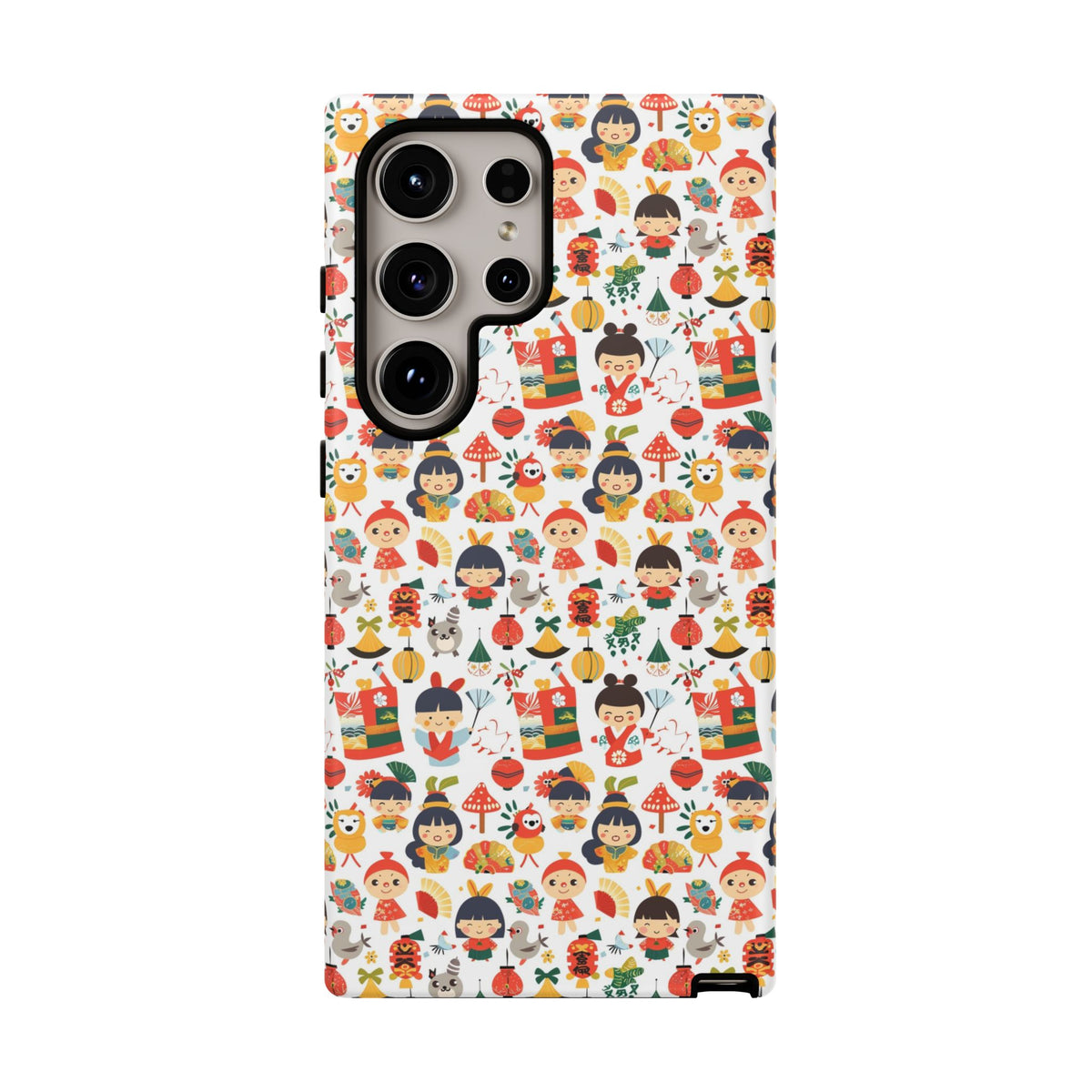 Japanese Pattern Phone Case – Elegant & Timeless Design for Your Phone 102