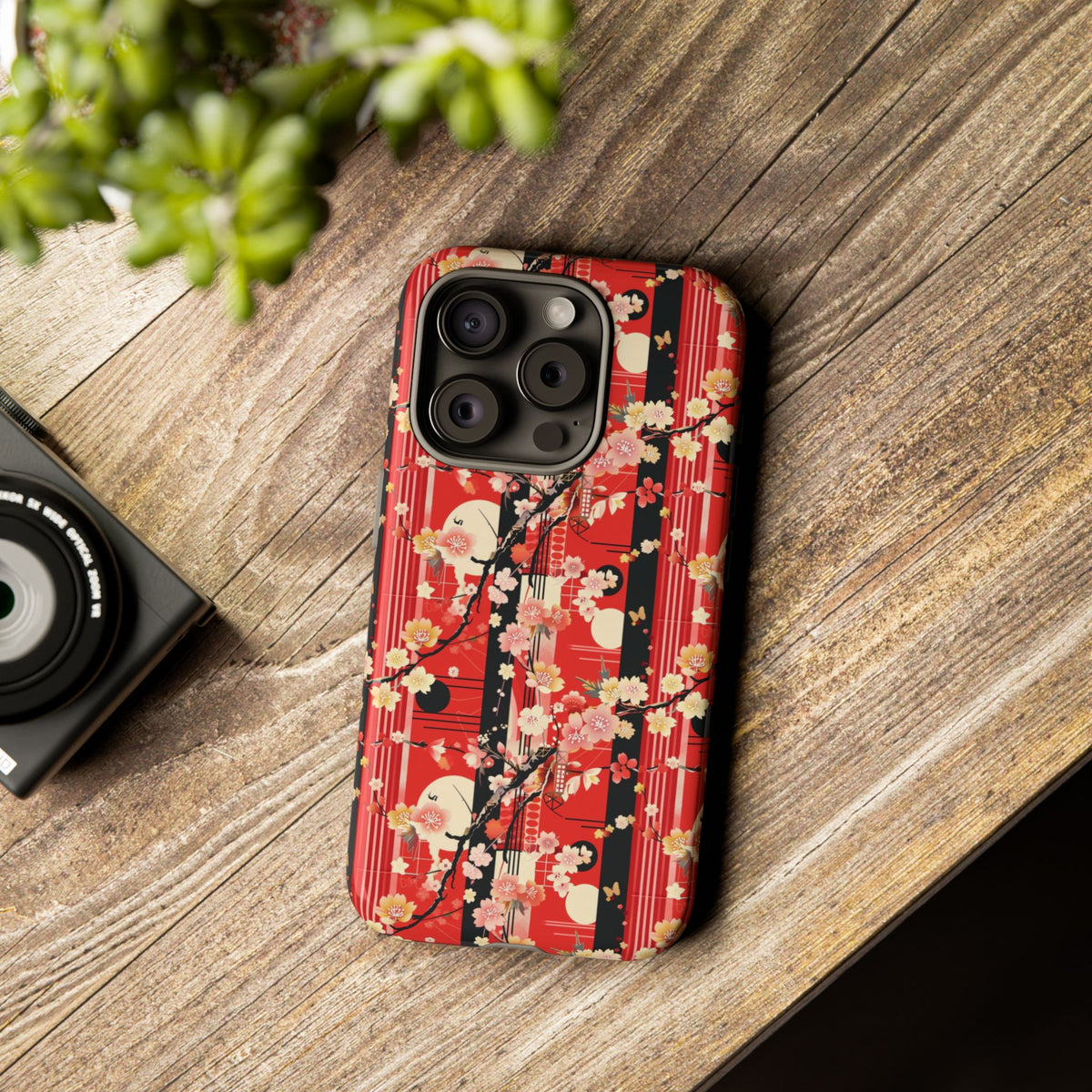 Japanese Pattern Phone Case – Elegant & Timeless Design for Your Phone 026