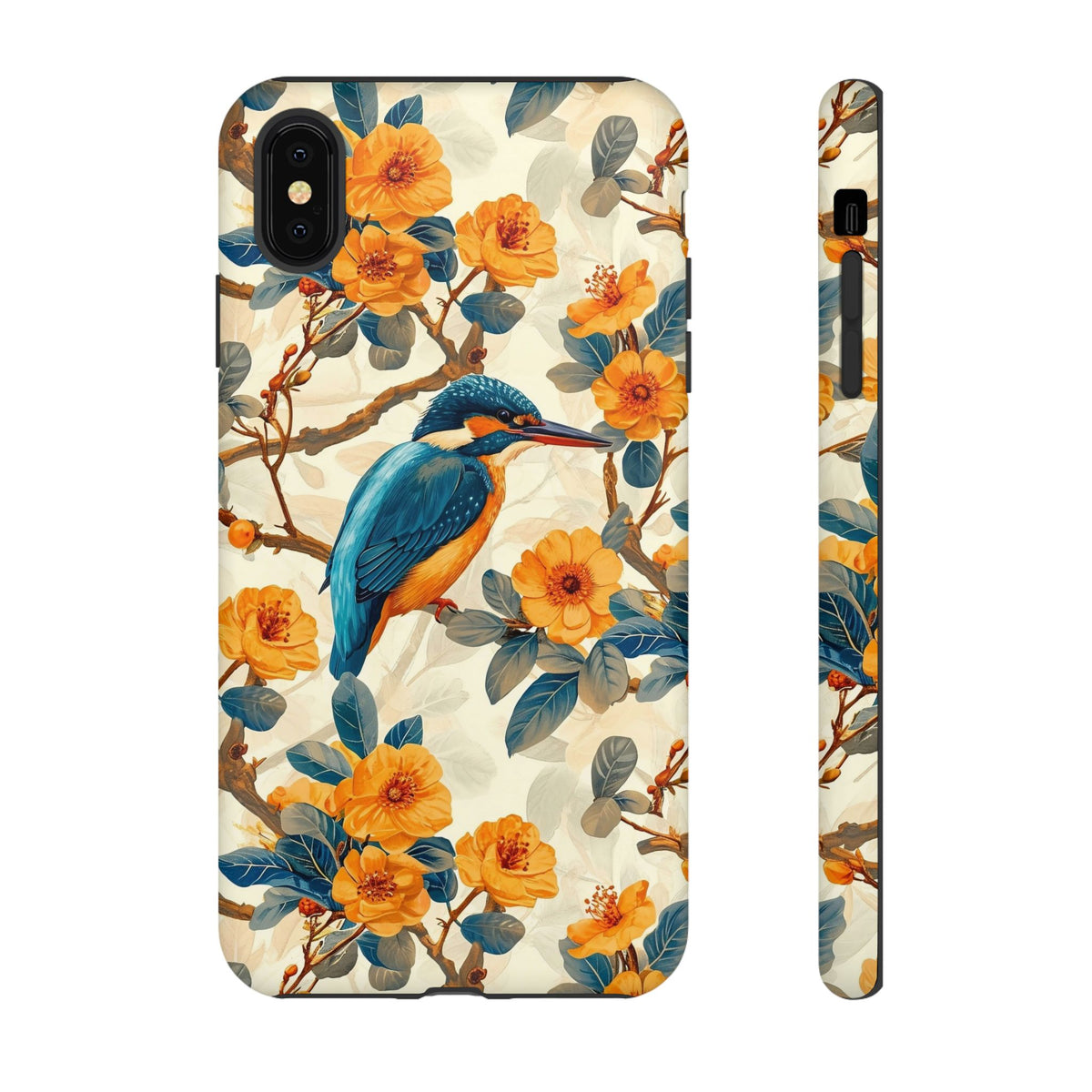 Birds Seamless Pattern Phone Case – Elegant and Timeless Avian Design