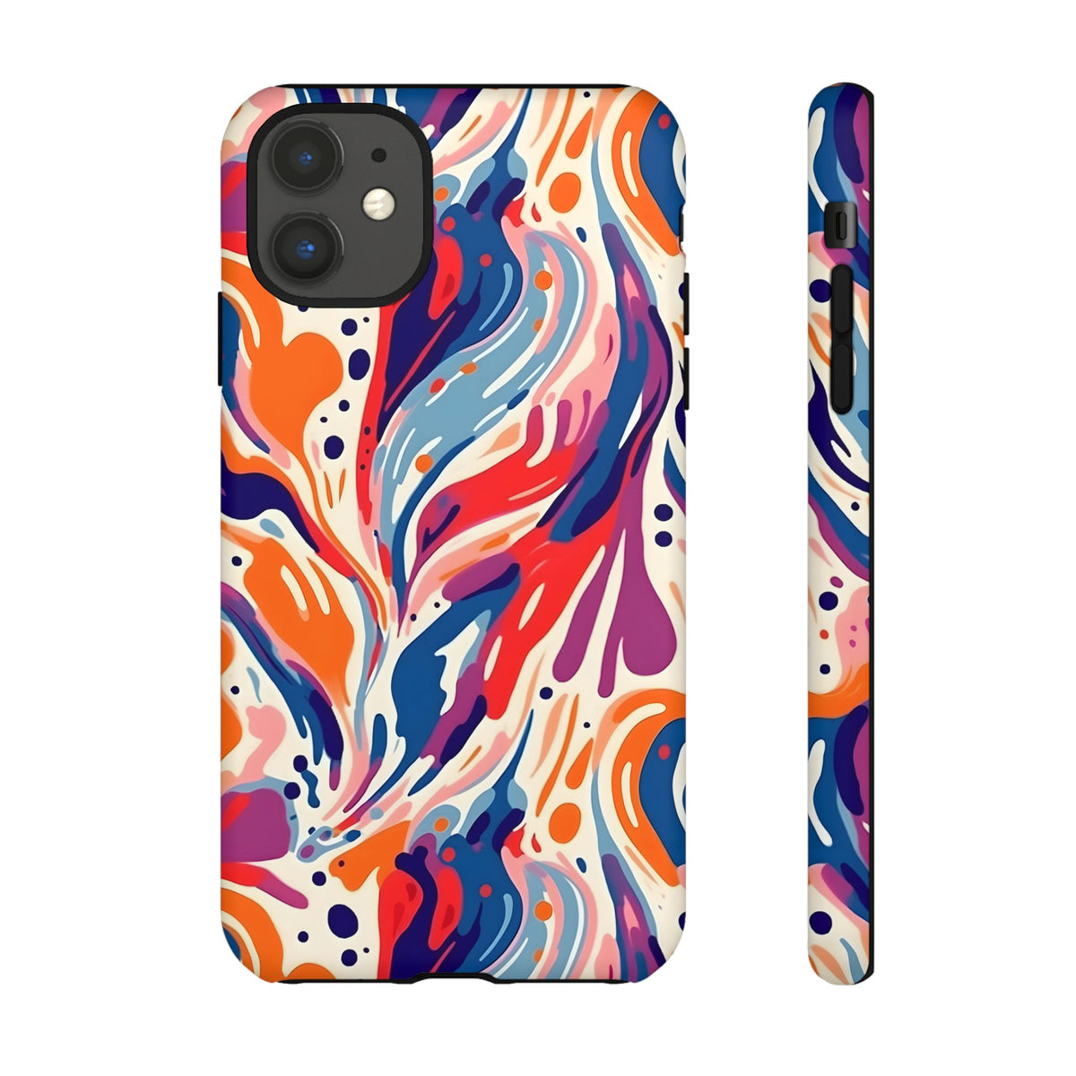 Abstract Painting Design Phone Case – Modern Art-Inspired Phone Cover 6