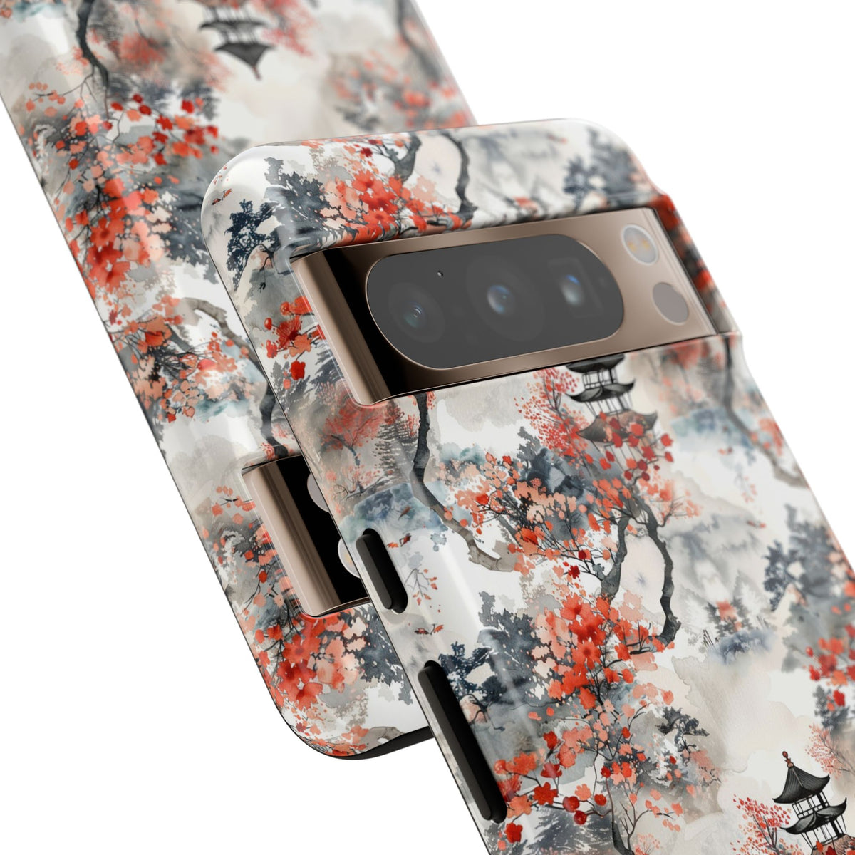 Japanese Pattern Phone Case – Elegant & Timeless Design for Your Phone 096