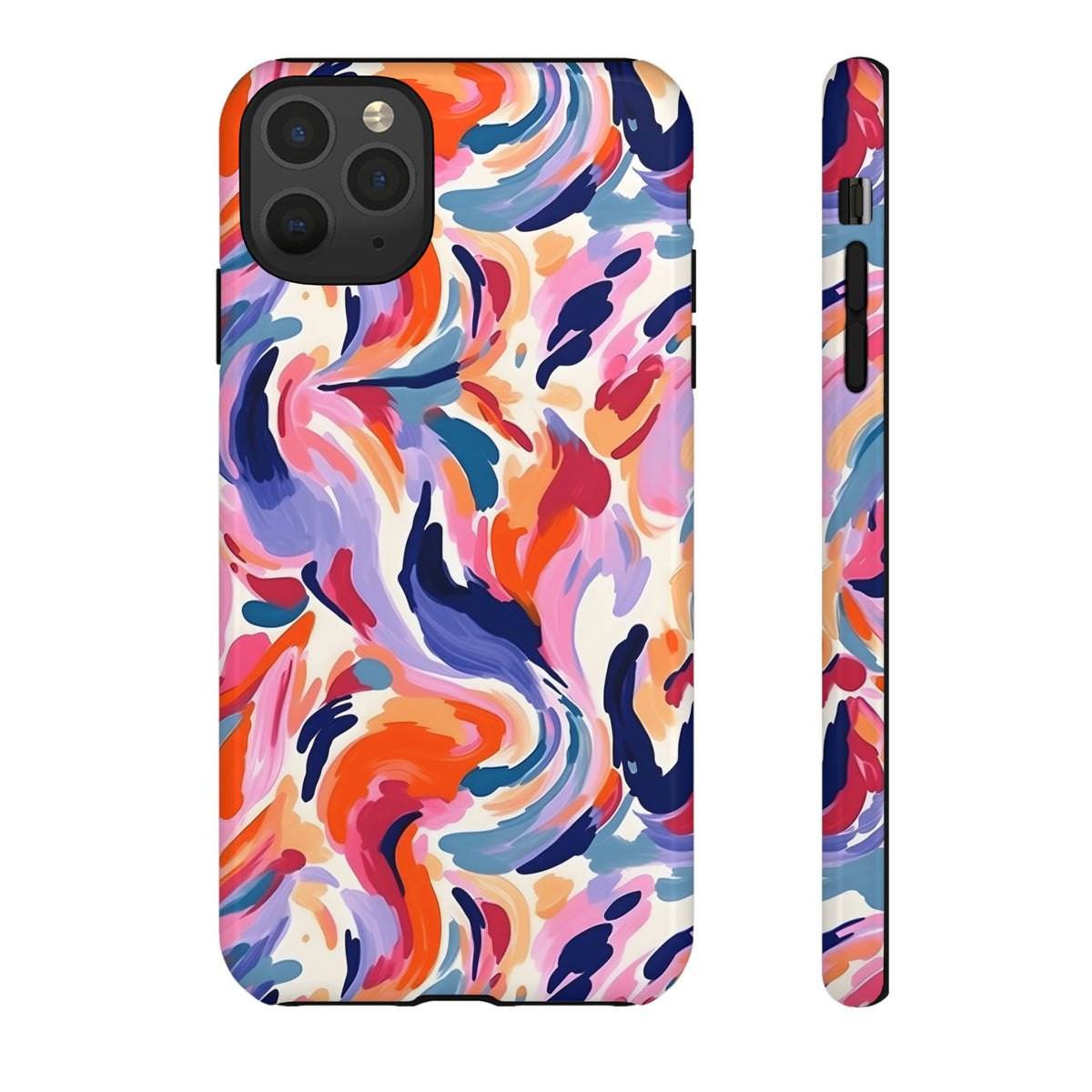 Abstract Painting Design Phone Case – Modern Art-Inspired Phone Cover 3