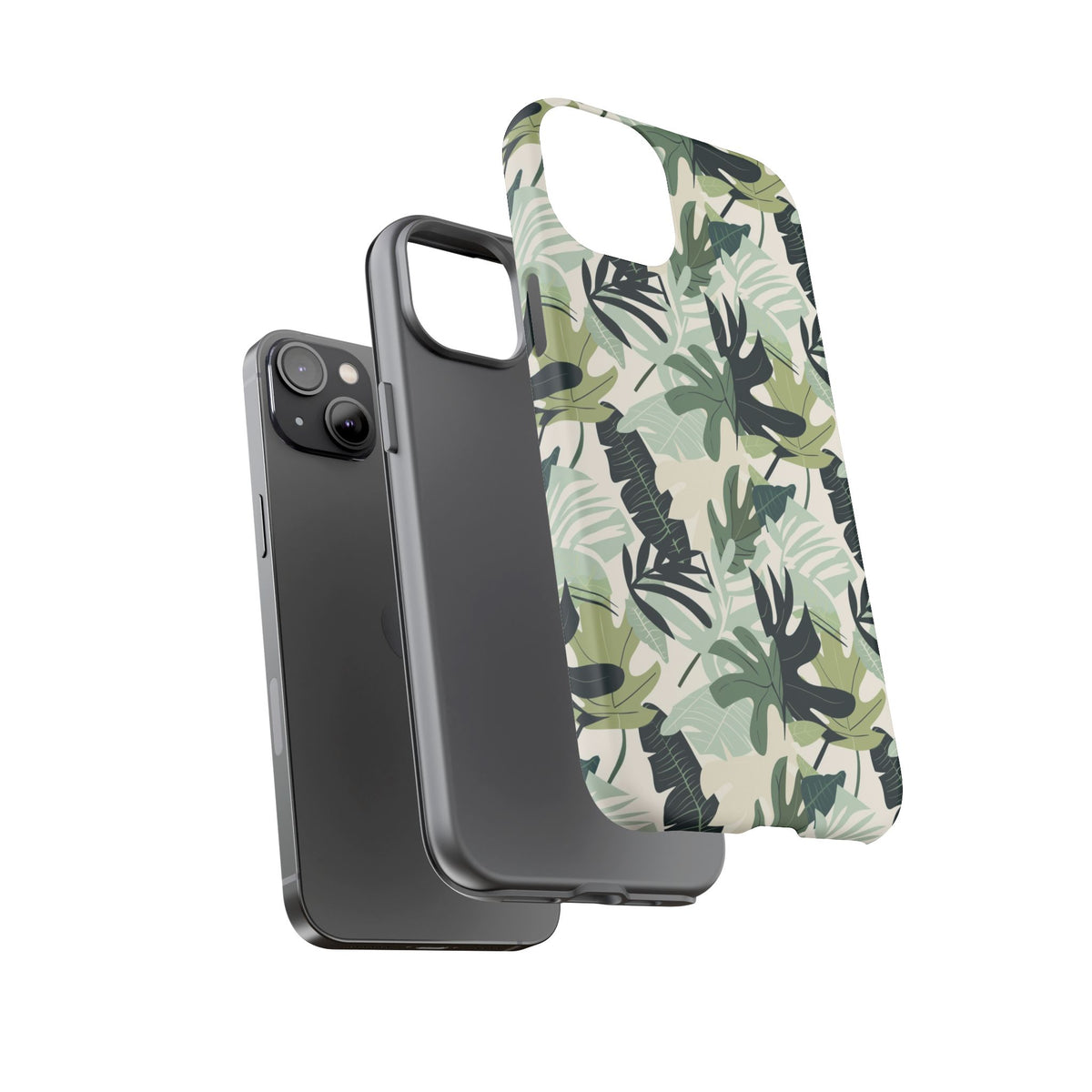 Jungle Pattern Phone Case – Exotic & Lush Design for Your Phone 329