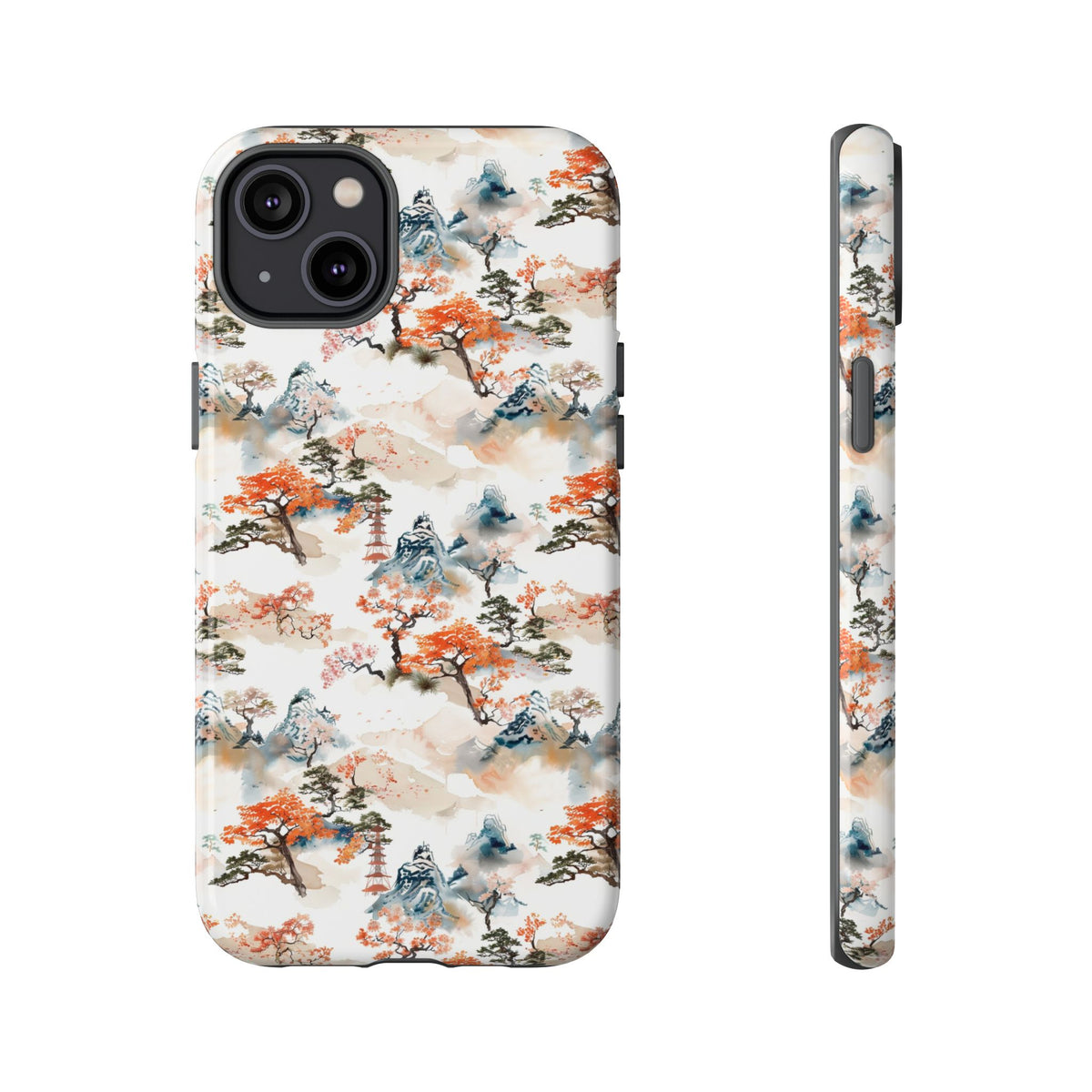 Japanese Pattern Phone Case – Elegant & Timeless Design for Your Phone 506