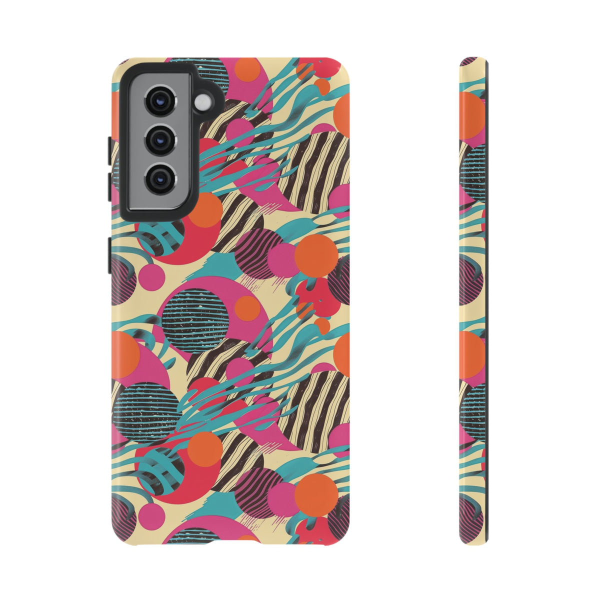 Retro 80s Seamless Phone Case – Vintage Style Meets Modern Protection 167