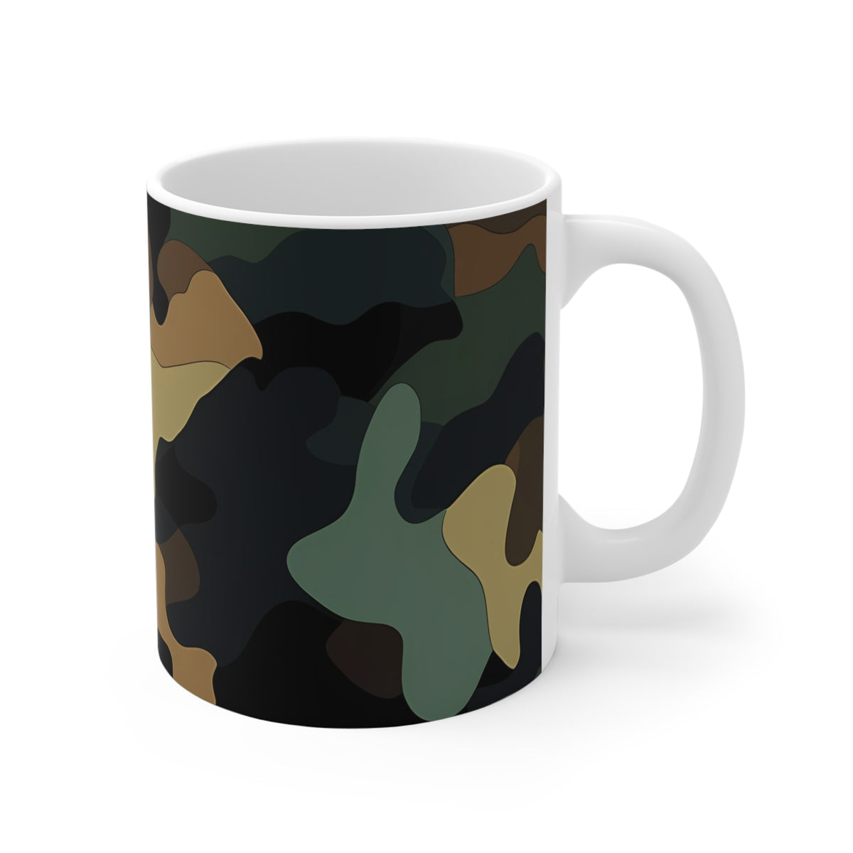 All-Over Camouflage Pattern Coffee Mug 233