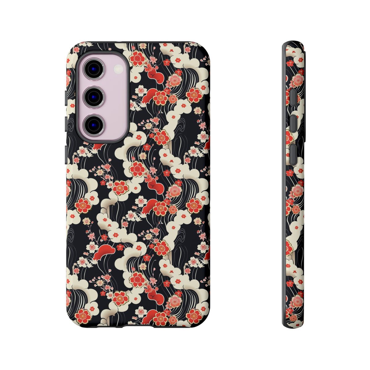 Japanese Pattern Phone Case – Elegant & Timeless Design for Your Phone 478