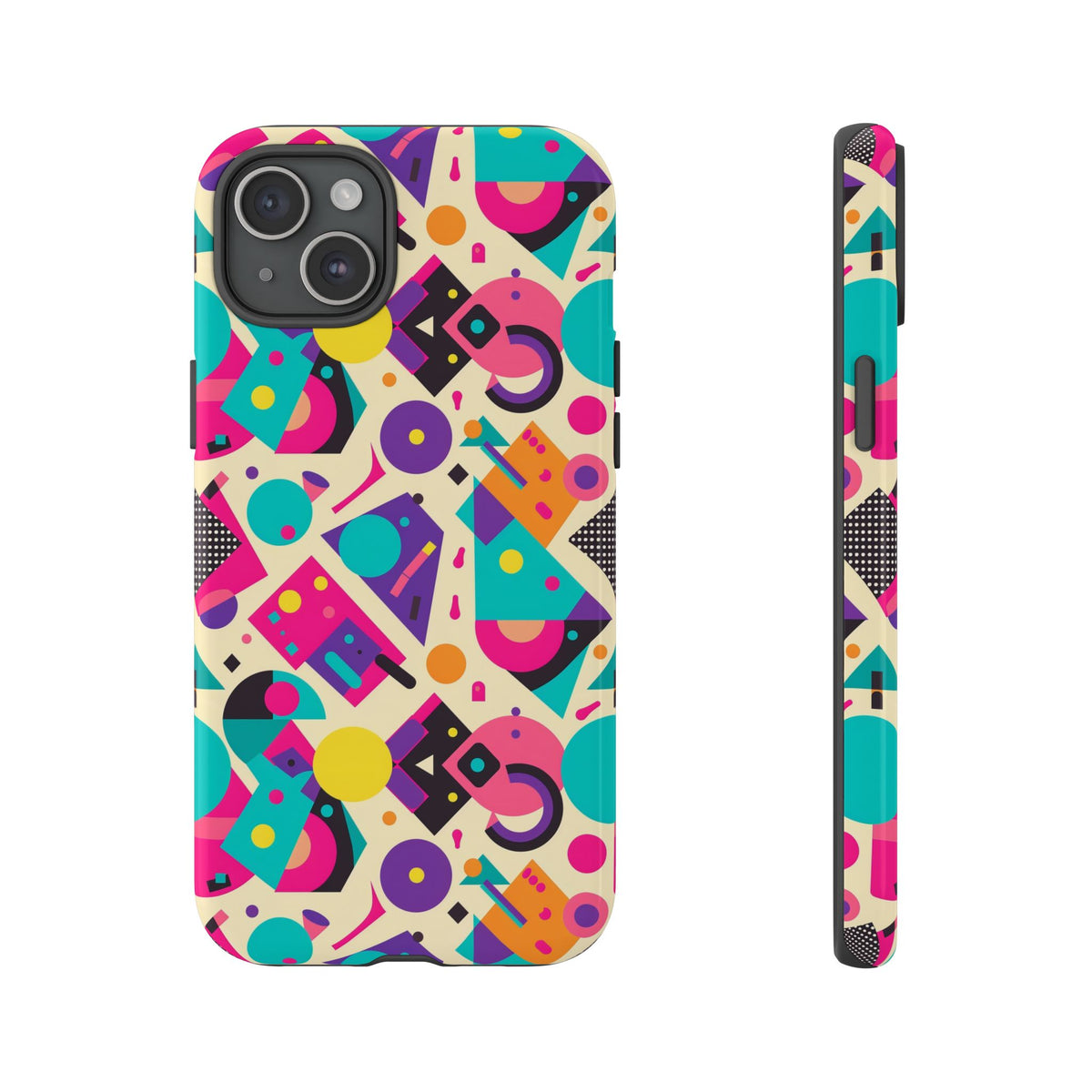 Retro 80s Seamless Phone Case – Vintage Style Meets Modern Protection 199