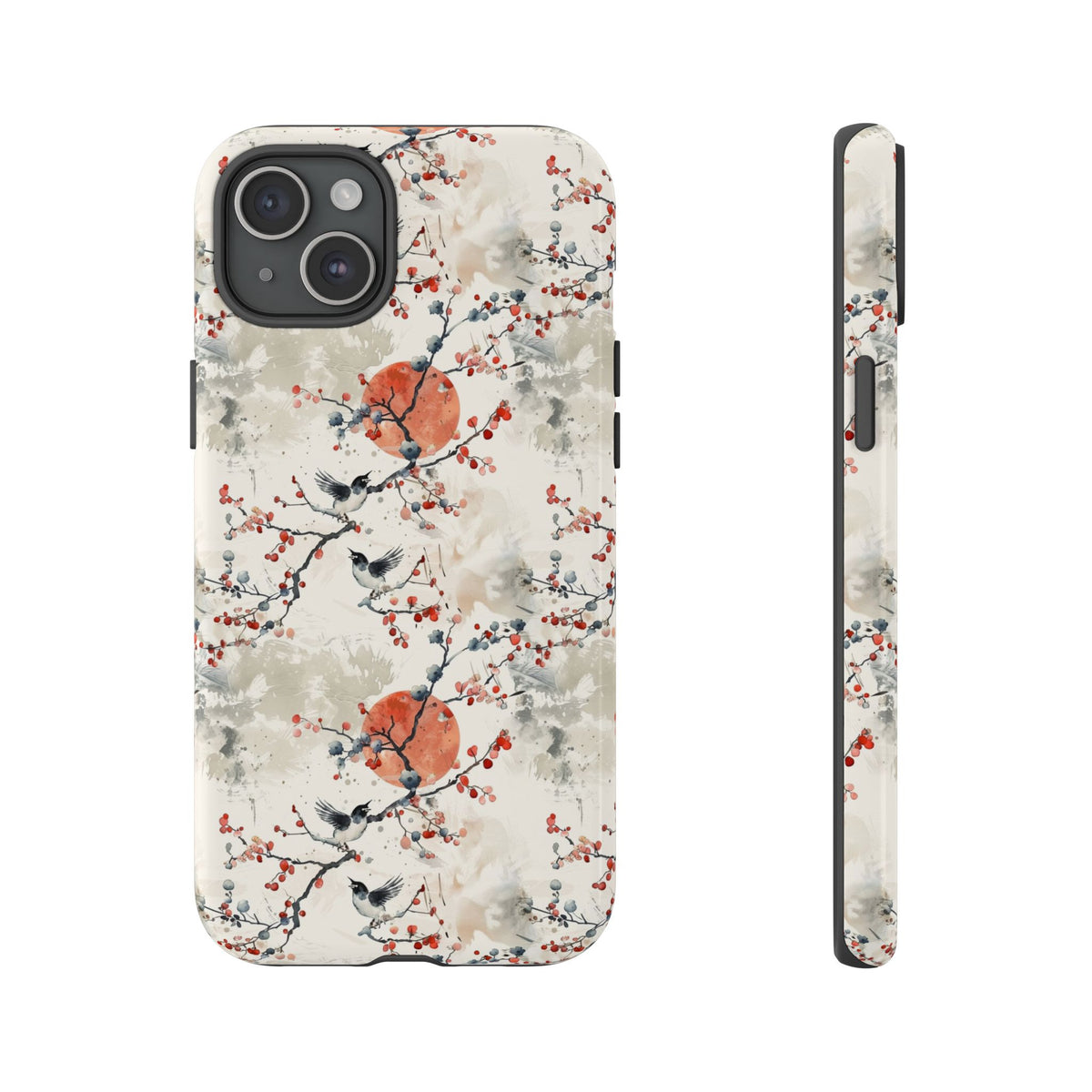 Japanese Pattern Phone Case – Elegant & Timeless Design for Your Phone 136