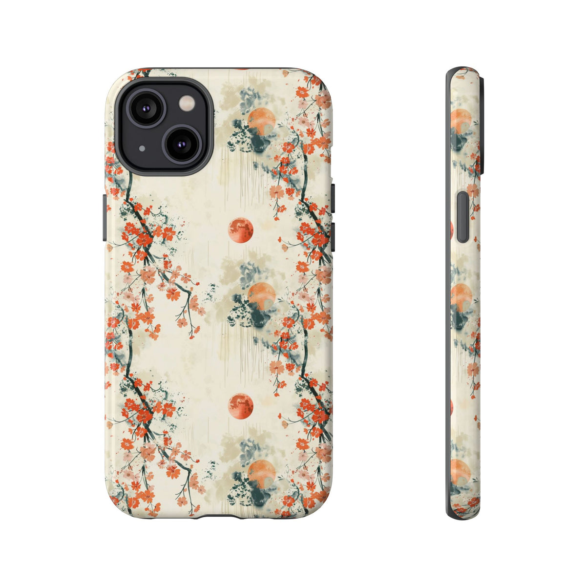 Japanese Pattern Phone Case – Elegant & Timeless Design for Your Phone 075