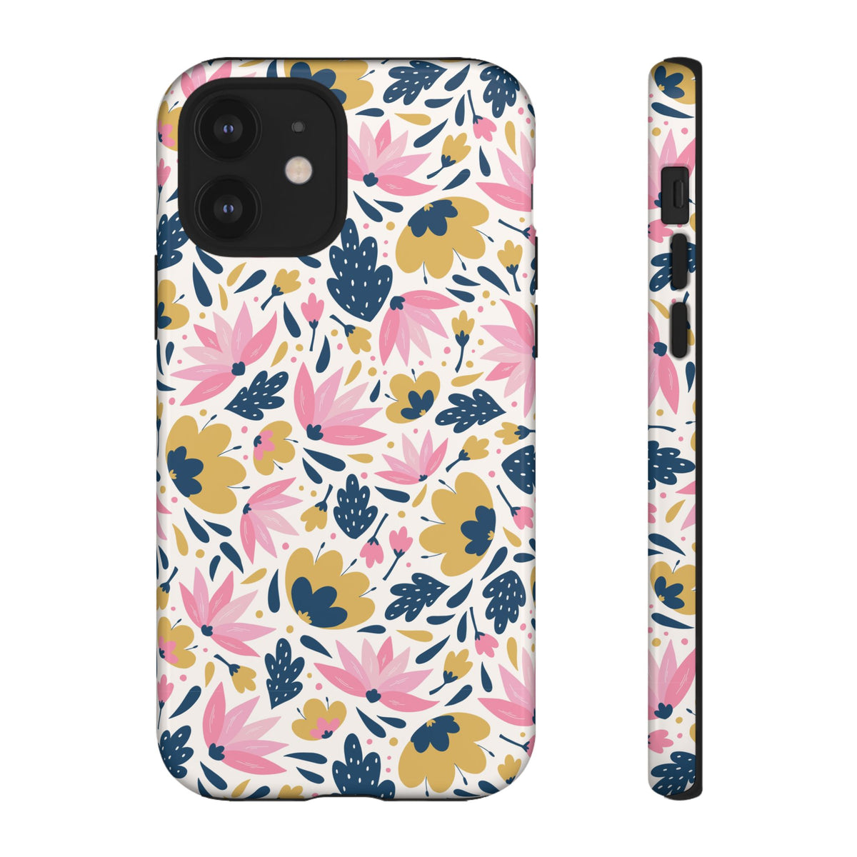 Colorful Little Flower Design Phone Case – Bright and Cheerful Floral Phone Cover 3