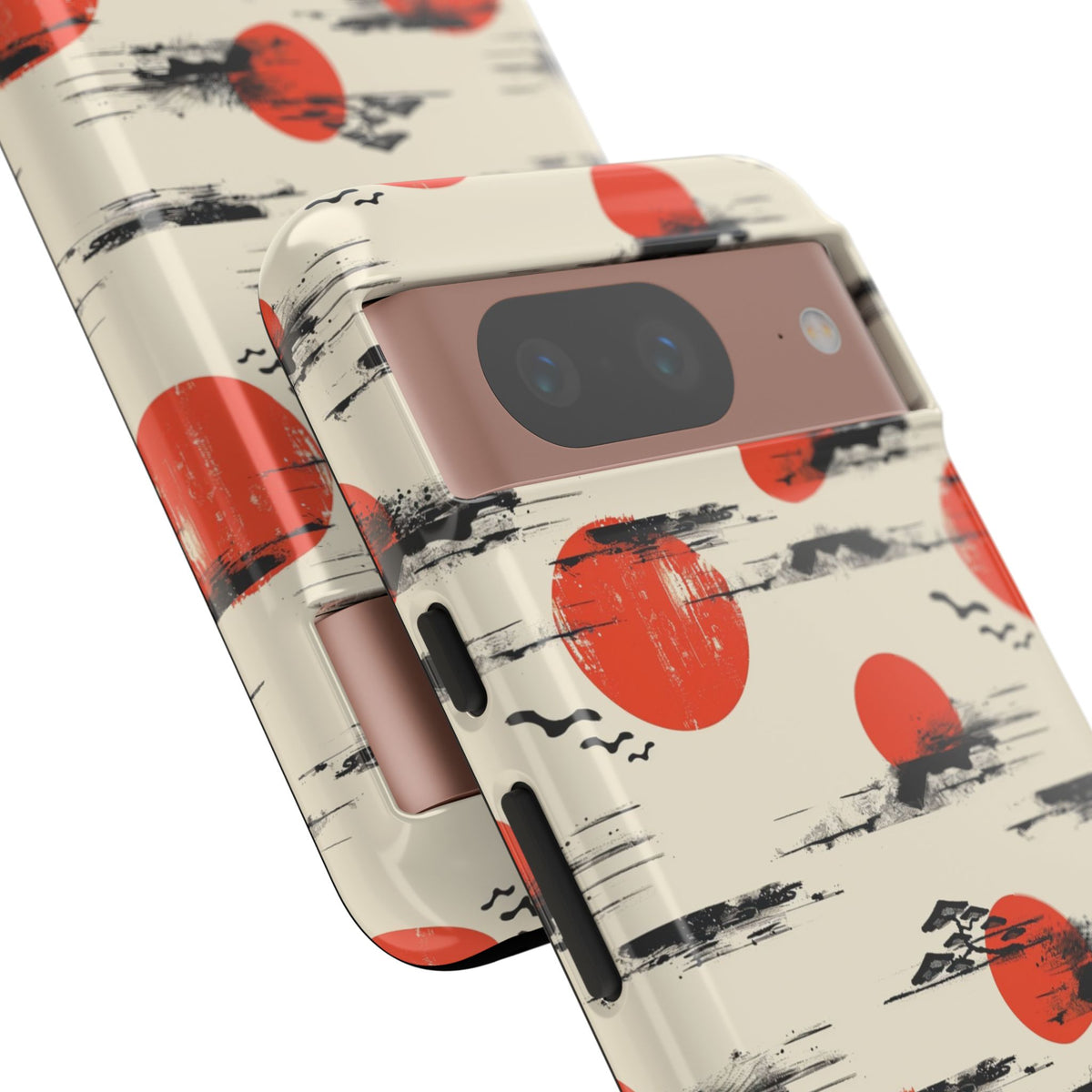 Japanese Pattern Phone Case – Elegant & Timeless Design for Your Phone 077