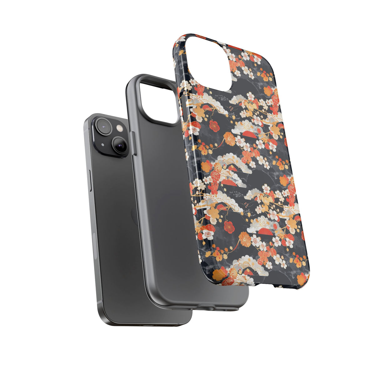 Japanese Pattern Phone Case – Elegant & Timeless Design for Your Phone 108