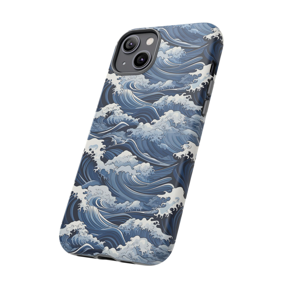 Japanese Waves Phone Case – Embrace Timeless Elegance with Classic Design