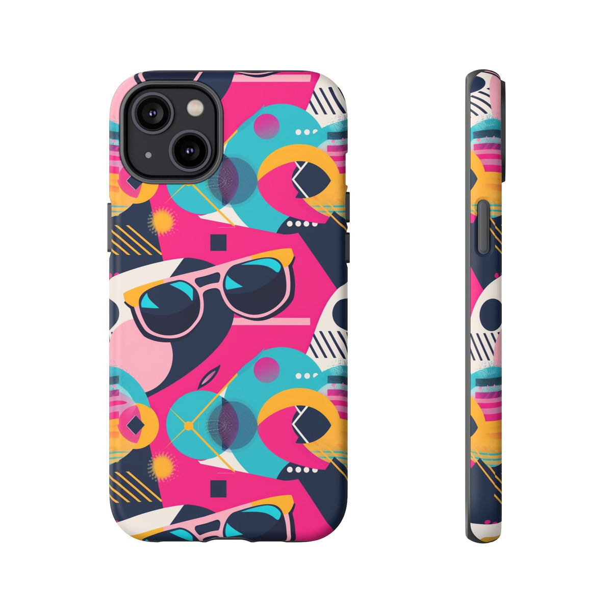 Retro 80s Seamless Phone Case – Vintage Style Meets Modern Protection 171