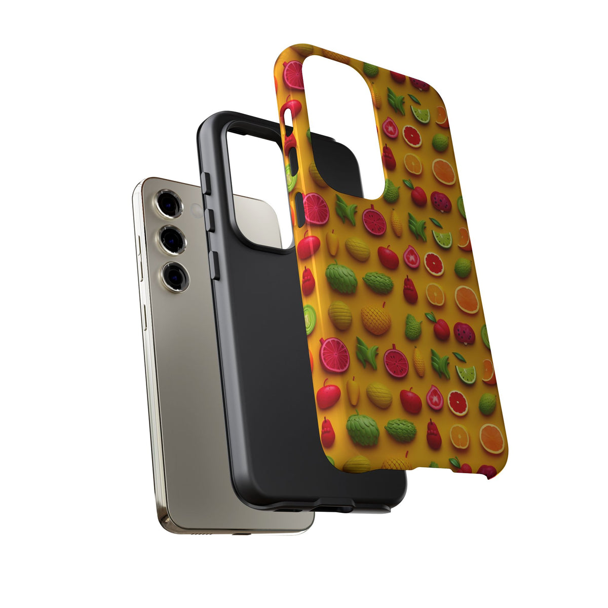 Fruit Pattern Phone Case – Vibrant & Fun Design for Your Smartphone 822