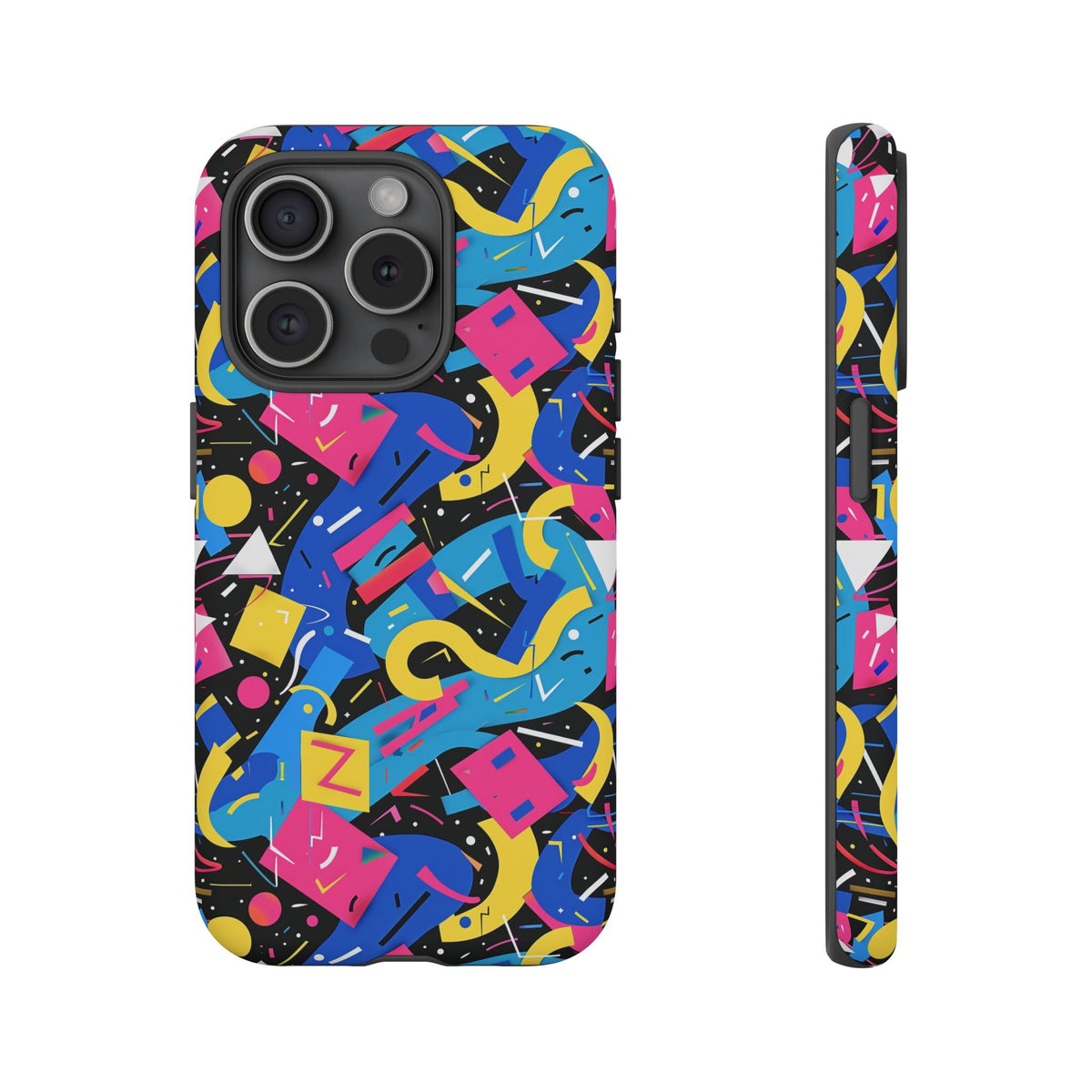 Retro 80s Seamless Phone Case – Vintage Style Meets Modern Protection 100