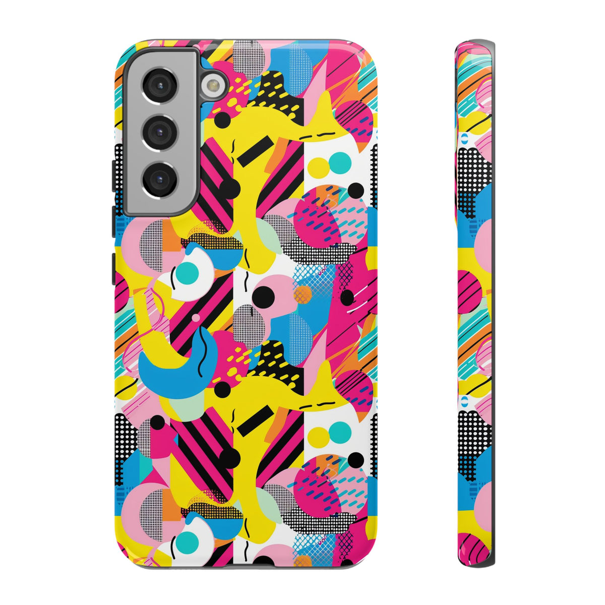 Retro 80s Seamless Phone Case – Vintage Style Meets Modern Protection 091