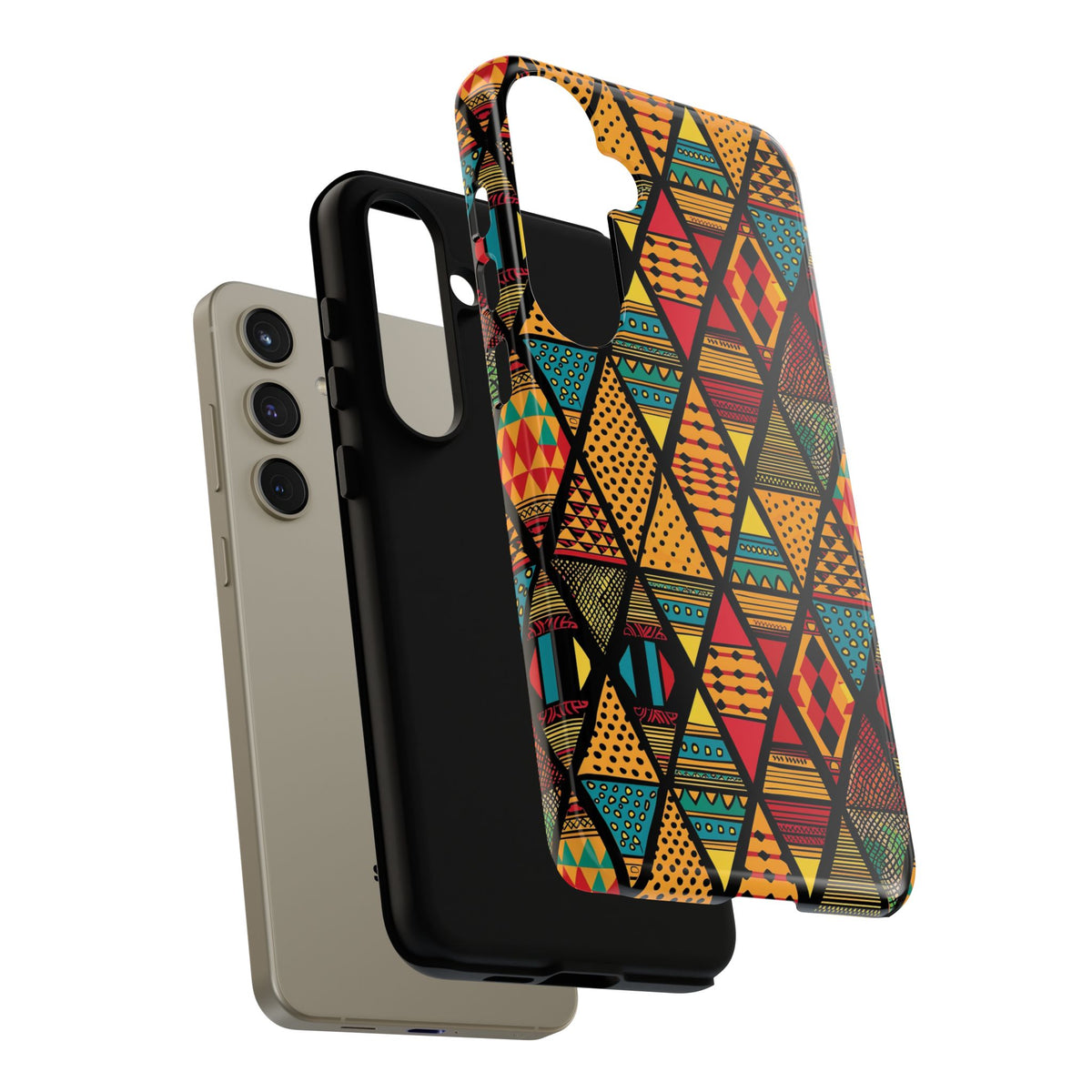 Stylish African Pattern Phone Case – Unique and Vibrant Protection 178